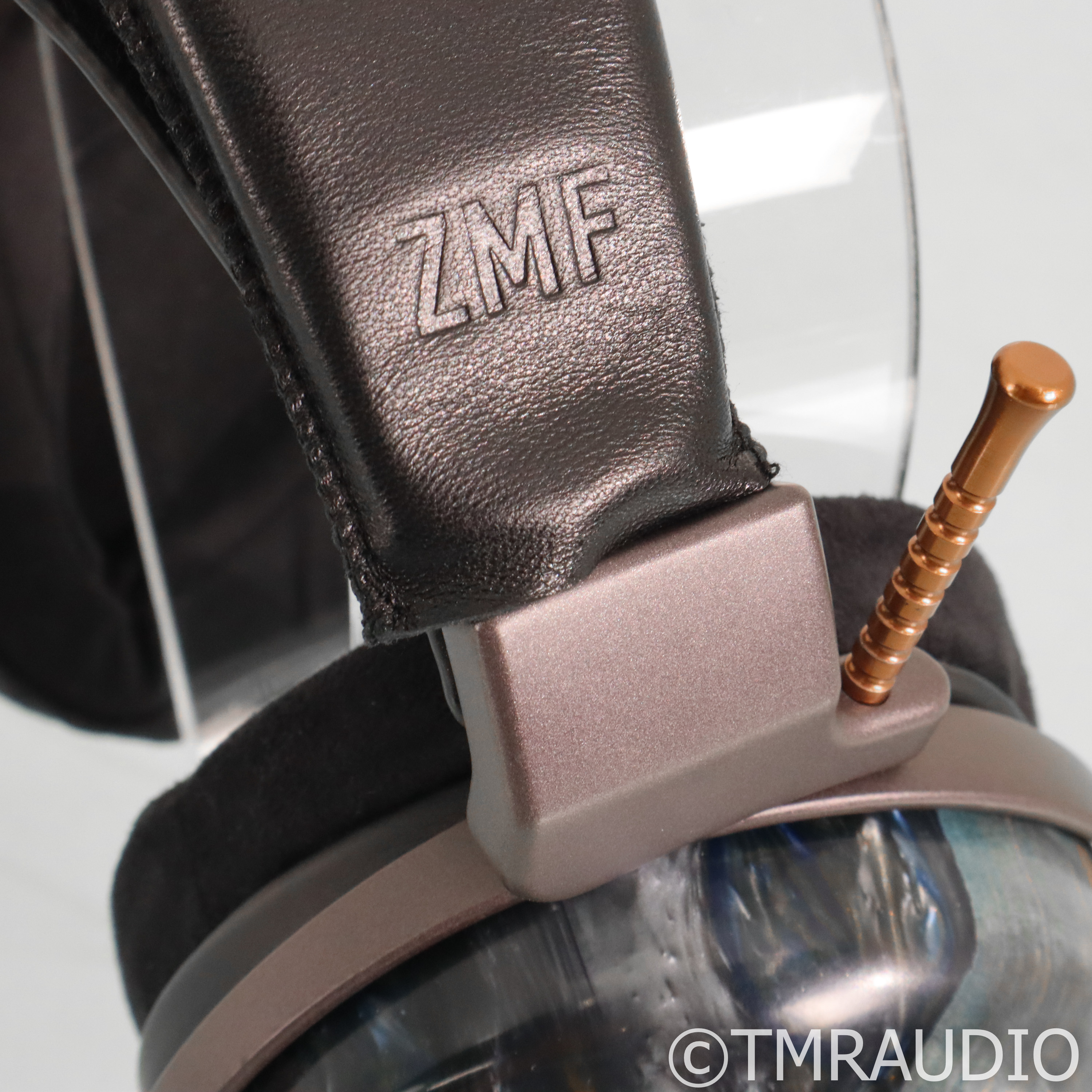 ZMF Verite Quasar Closed Back Headphones; Navy Stabilized Maple