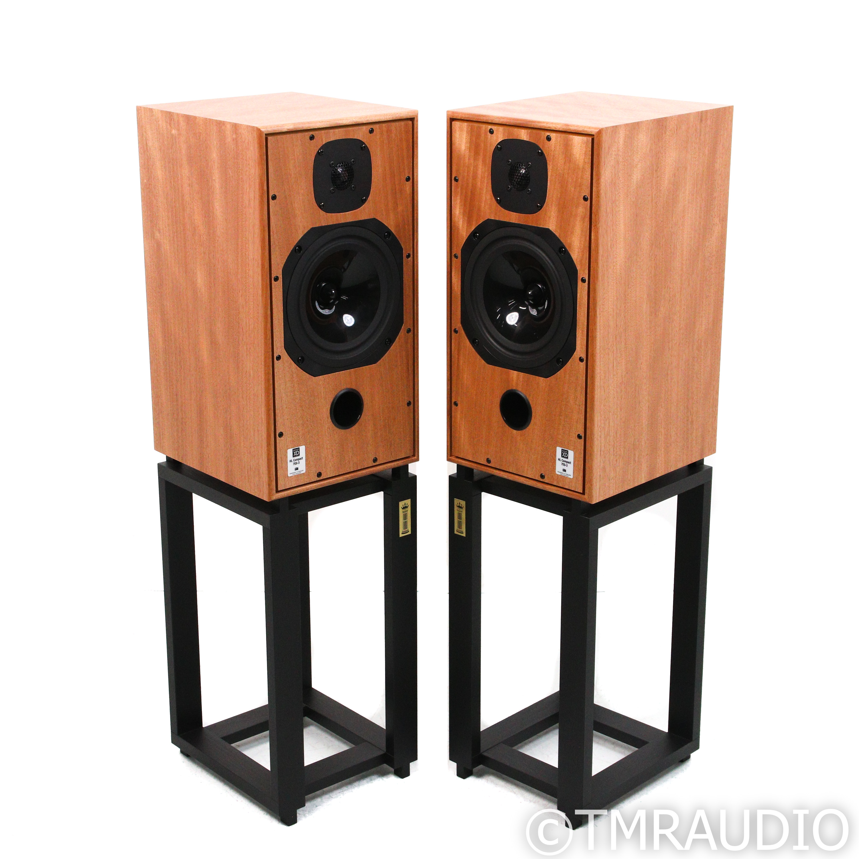 【右側のみ】Harbeth HL Compact 7ES-3 Harbeth HL Compact 7ES-3 XD Bookshelf Speakers; Okoume Pair