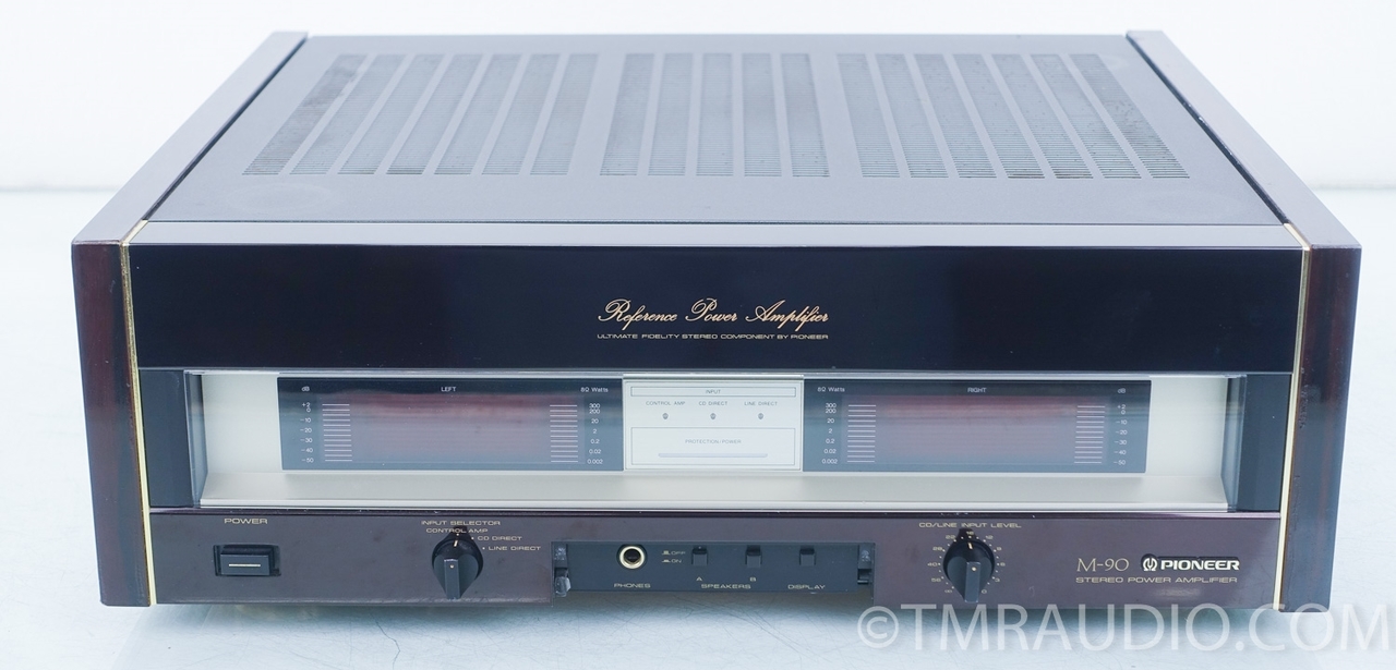 Pioneer M-90 Vintage Stereo Power Amplifier - The Music Room