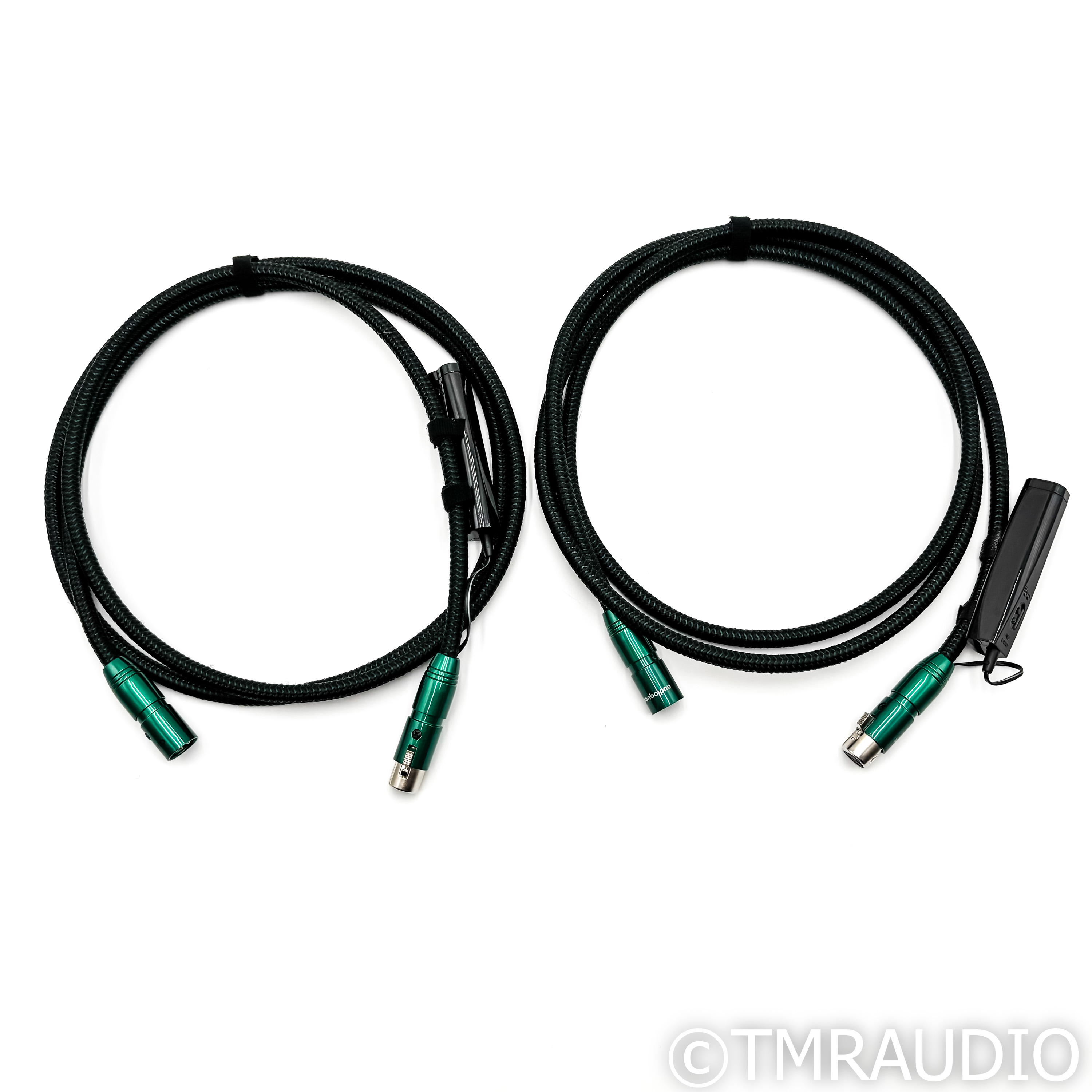 AudioQuest Columbia XLR Cables; 7ft Pair Balanced Interconnects