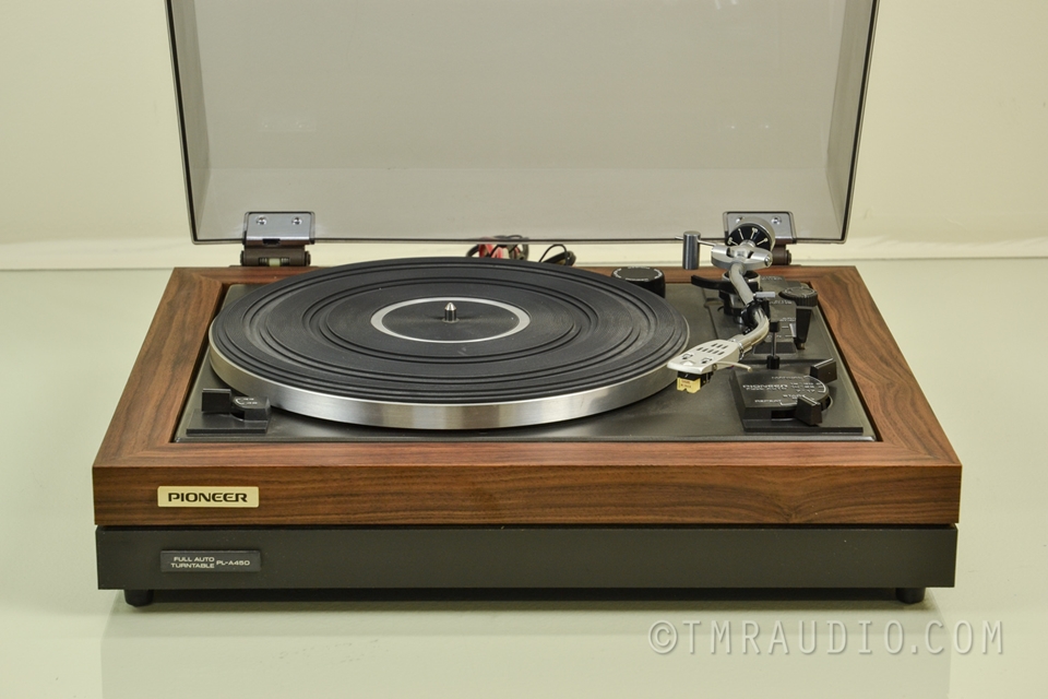 Pioneer PL-A450 Vintage Belt-Drive Automatic Turntable - The