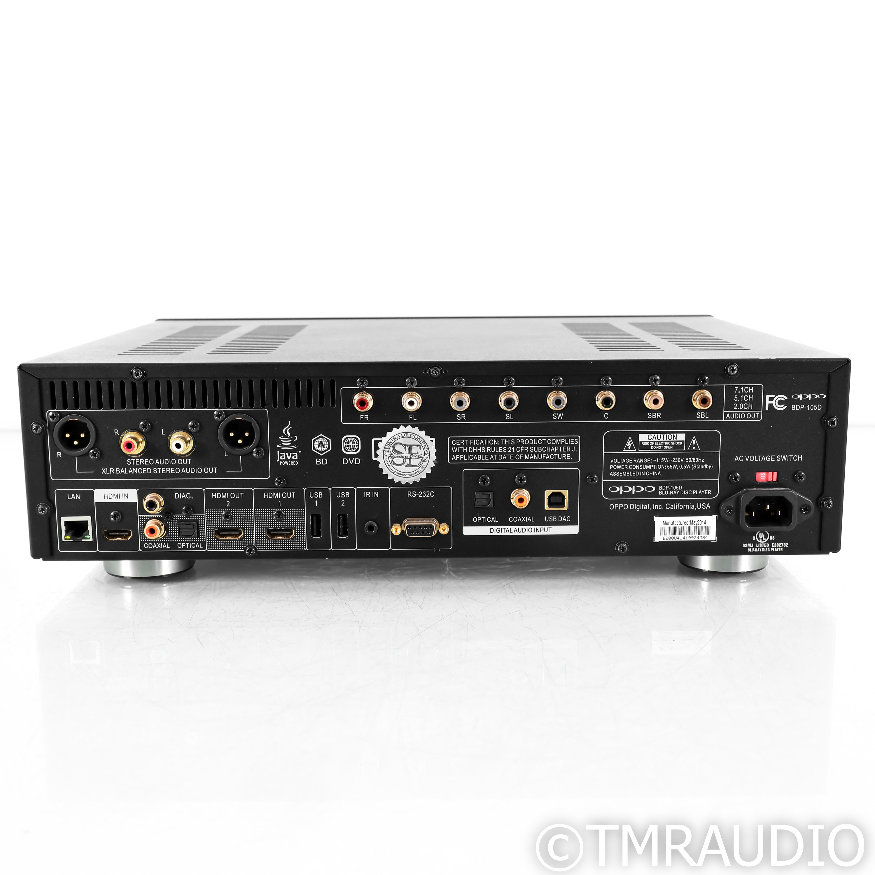 Oppo BDP-105D Universal Blu-ray Player