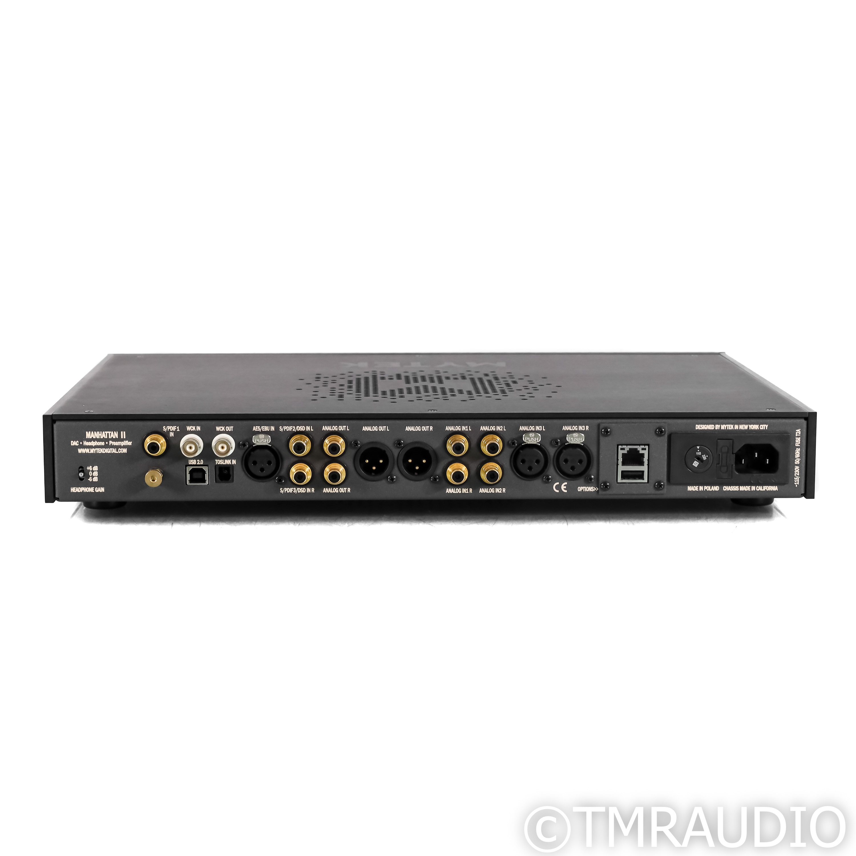 Mytek Manhattan II Headphone Amplifier / Preamplifier