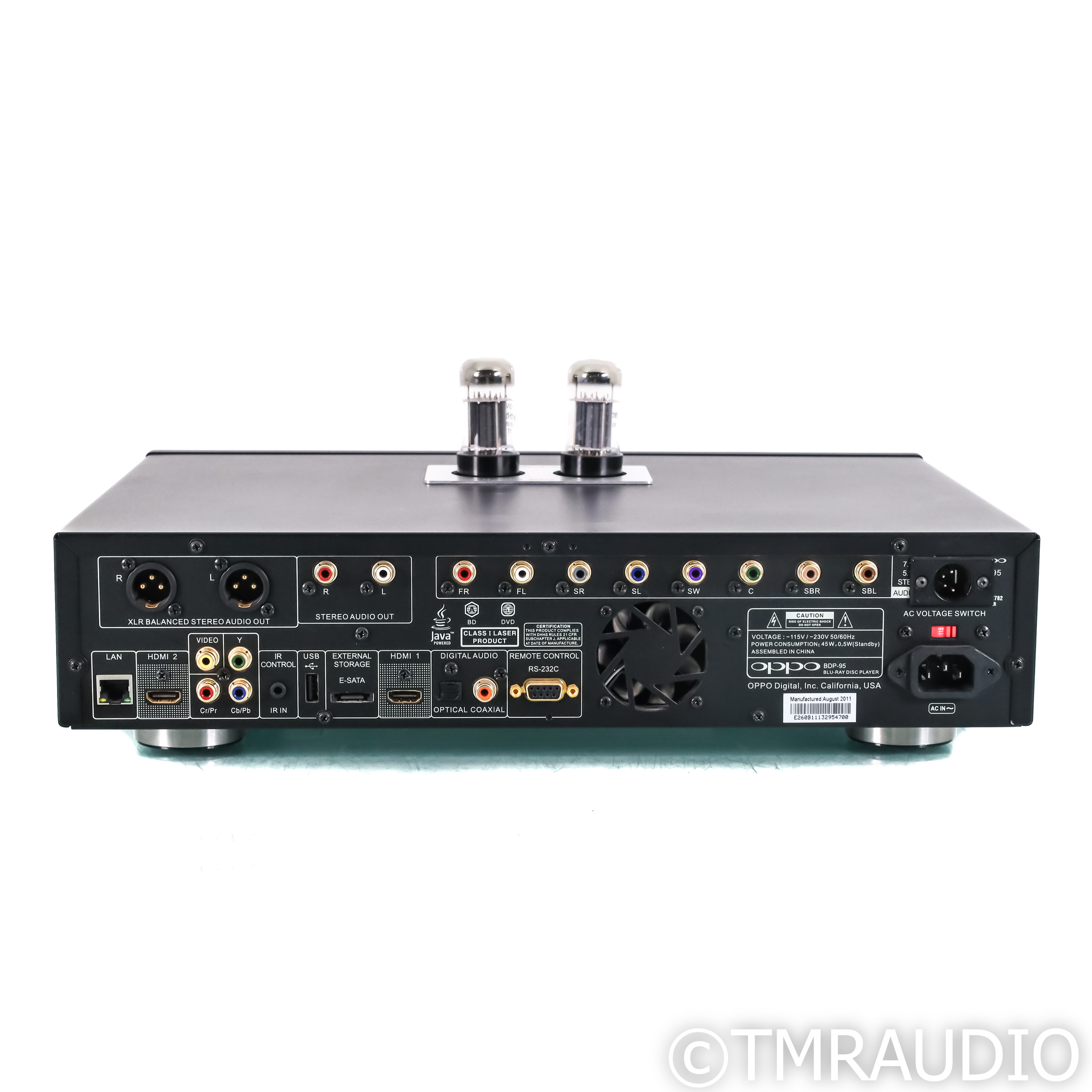 Oppo BDP-95 Universal Blu-ray Player; Modwright Truth Tube