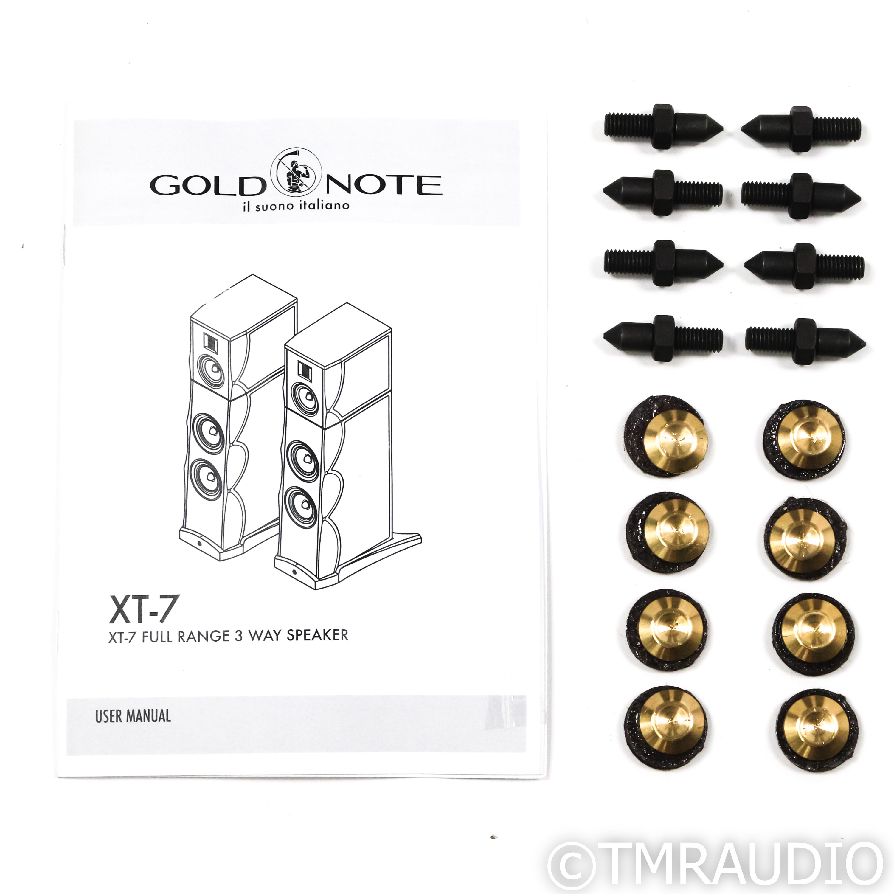 Gold Note XT-7 colonnes chez E&M à Paris