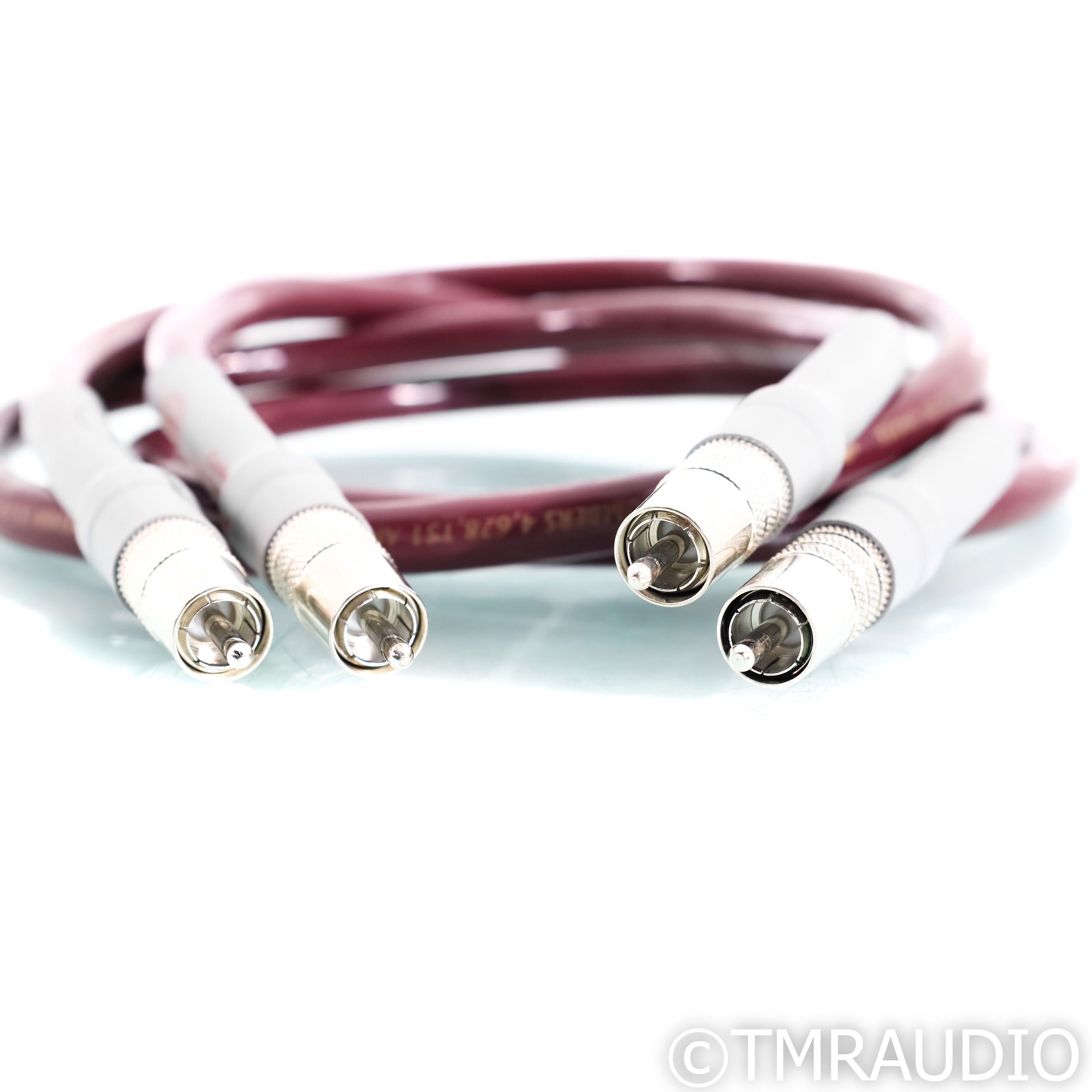 Cardas Audio Golden Cross RCA Cables; 1m Pair Interconnects