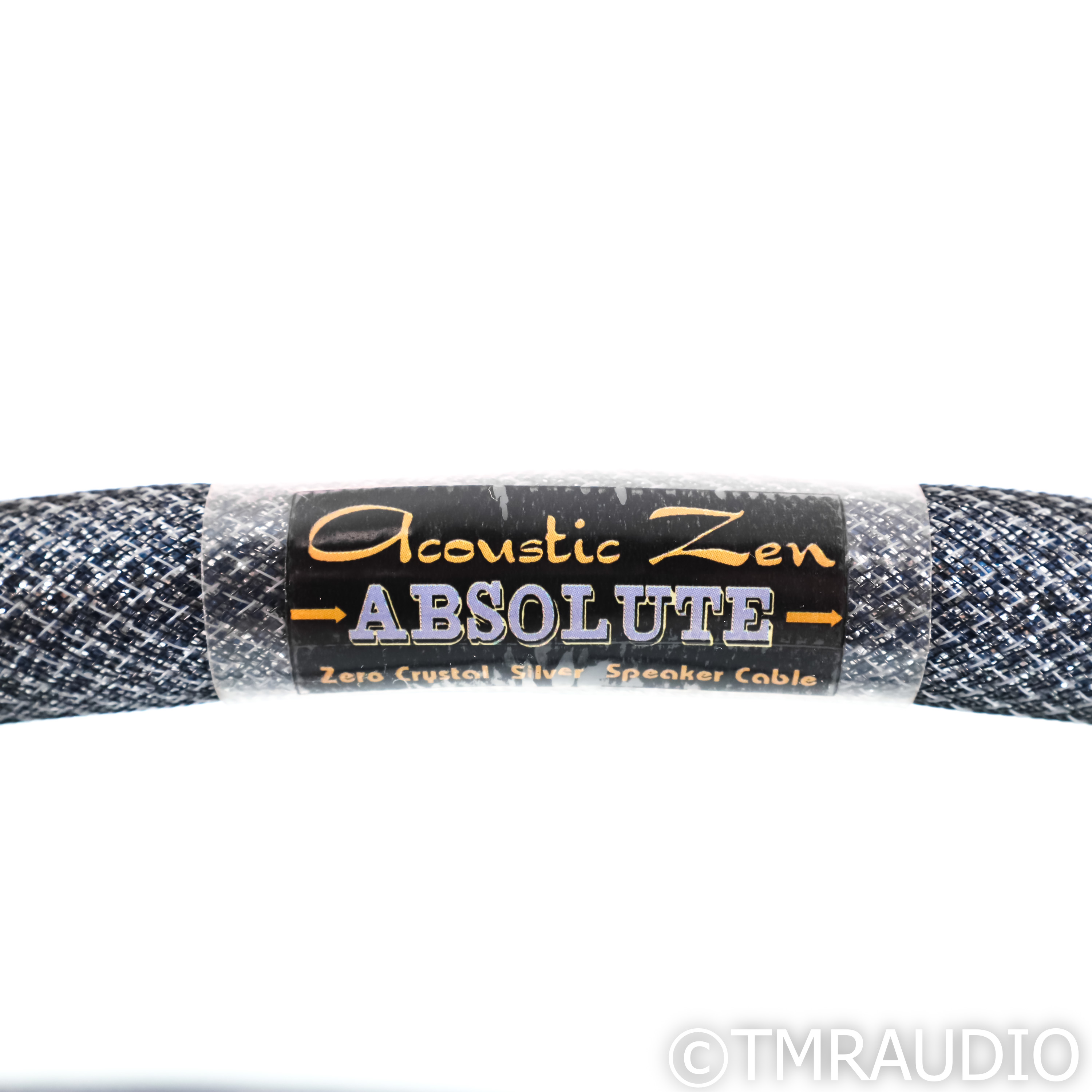 Acoustic Zen Absolute Zero Crystal Silver Speaker Cables
