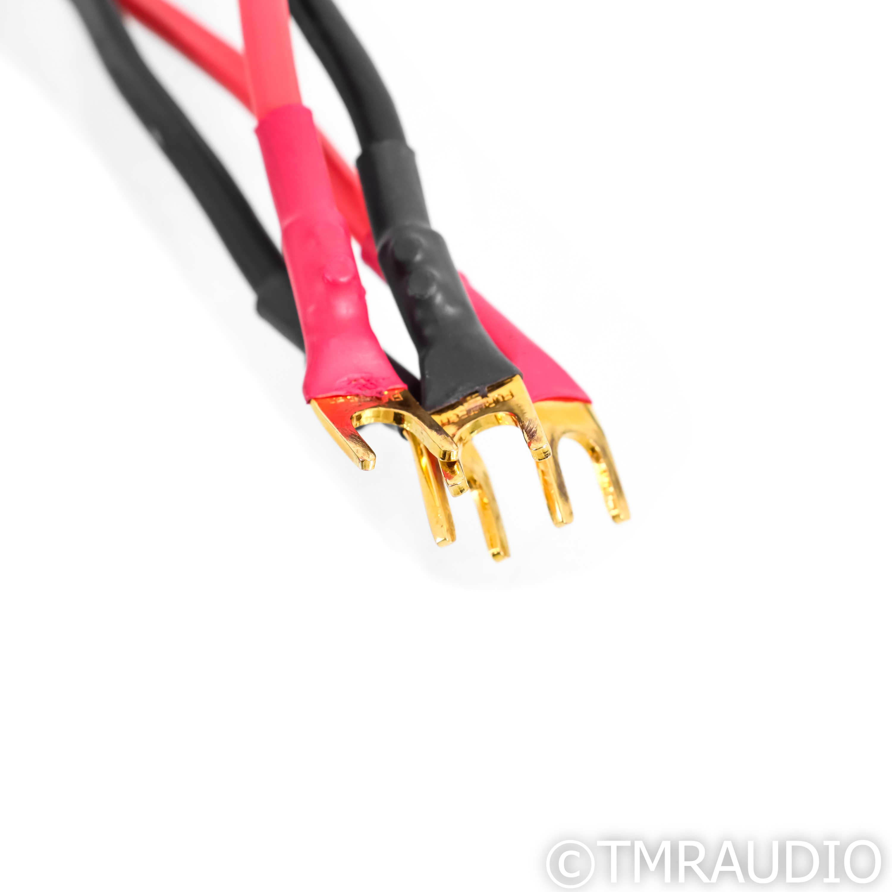 Acoustic Zen Absolute Zero Crystal Silver Speaker Cables; 8ft Pair