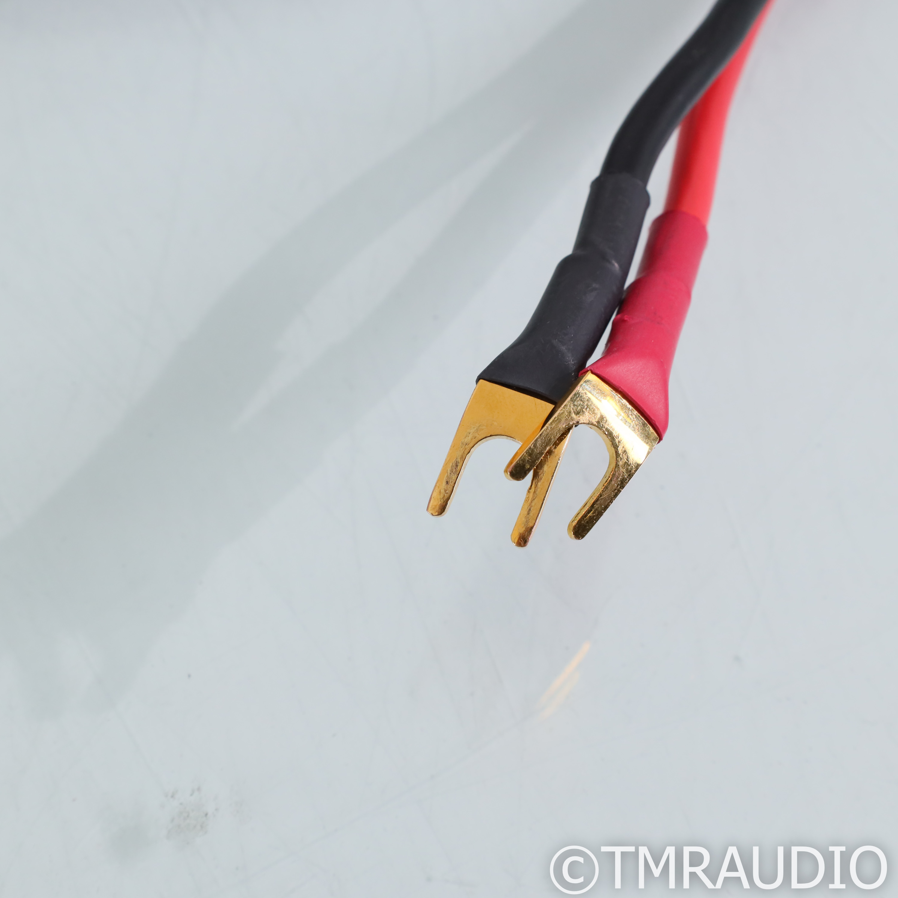 Acoustic Zen Absolute Zero Crystal Silver Speaker Cables; 8ft Pair