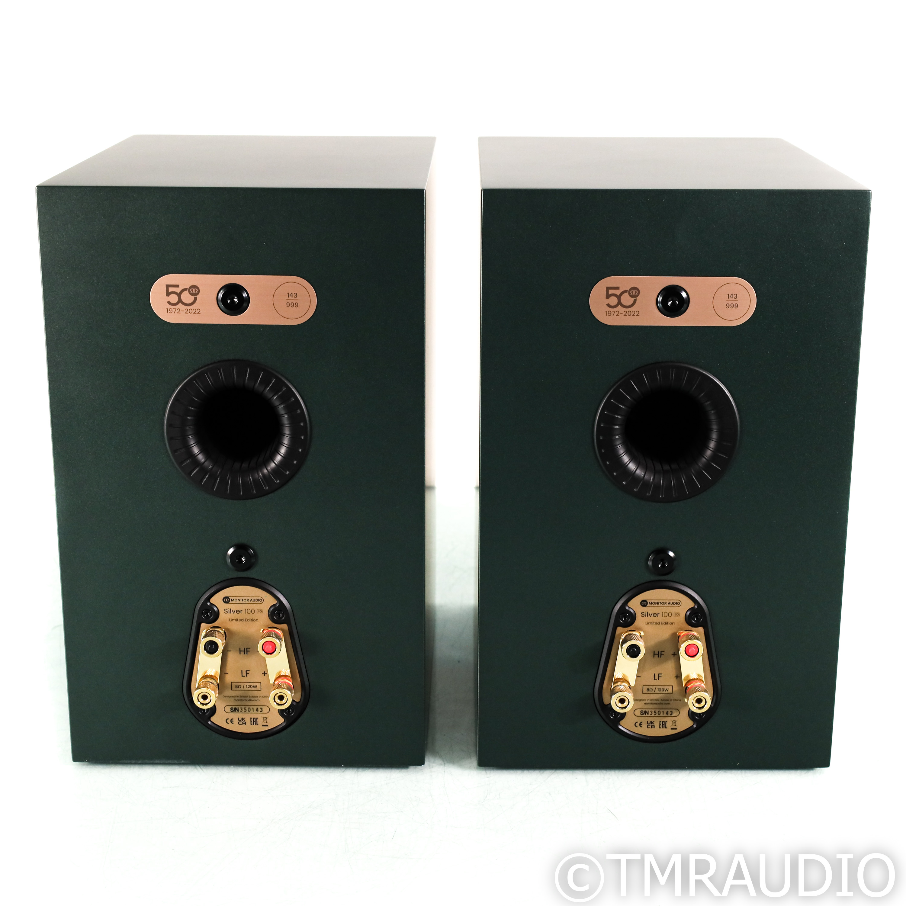 Monitor Audio Silver 100 7G Bookshelf Speakers; 50th Anniv