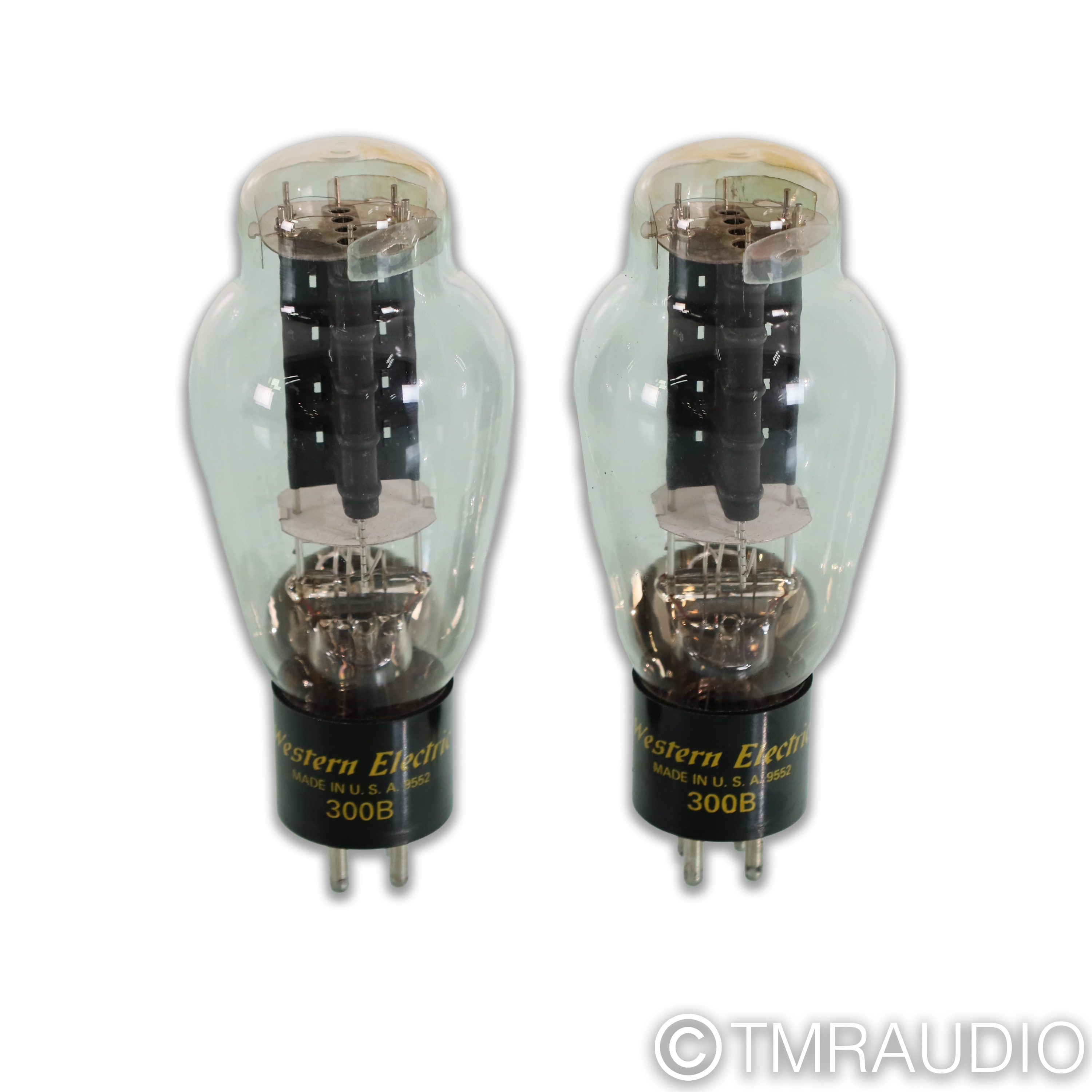 Western Electric 300B Tubes; Matched Pair (Low Hours) - The