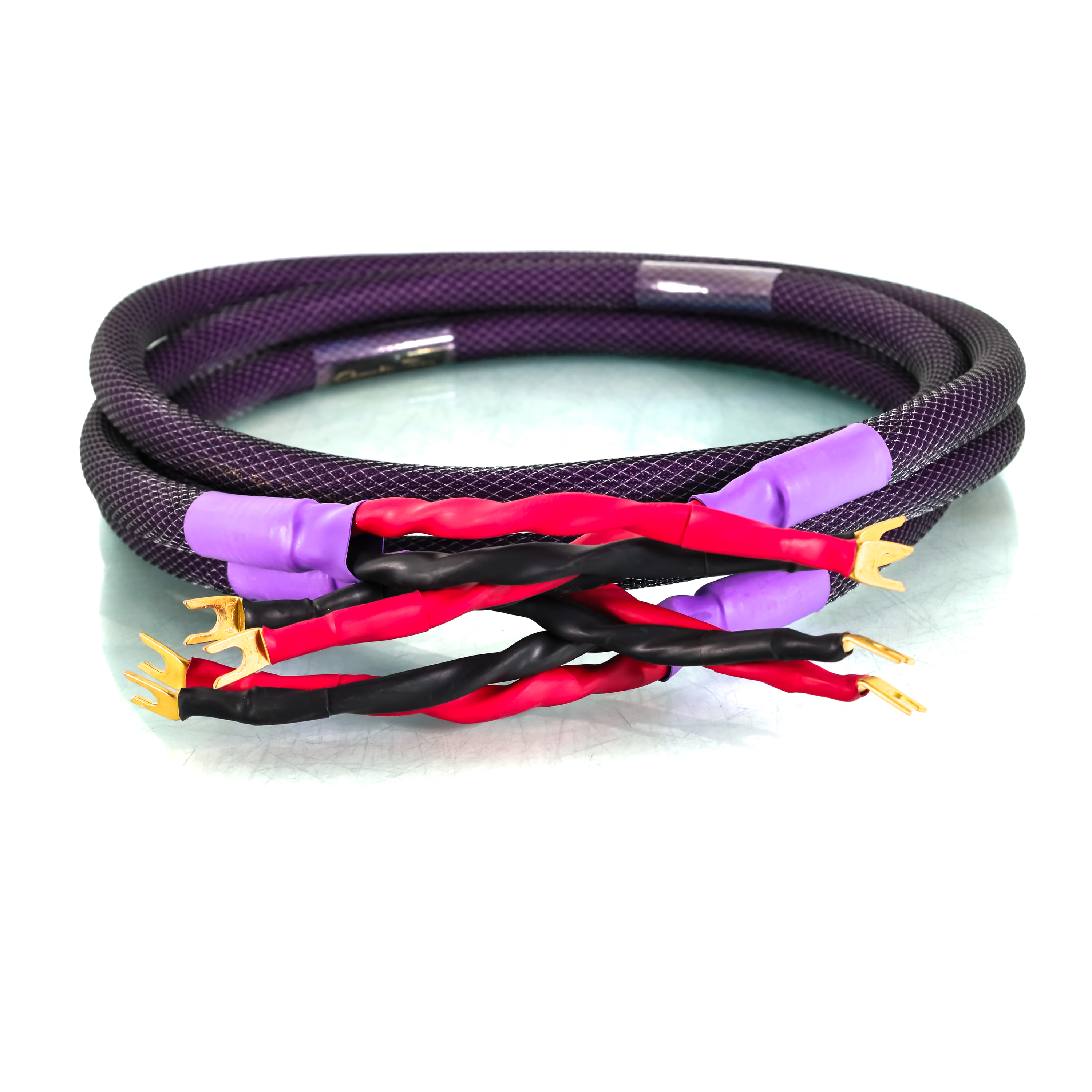 Acoustic Zen Hologram II Speaker Cables; 8ft Pair - The