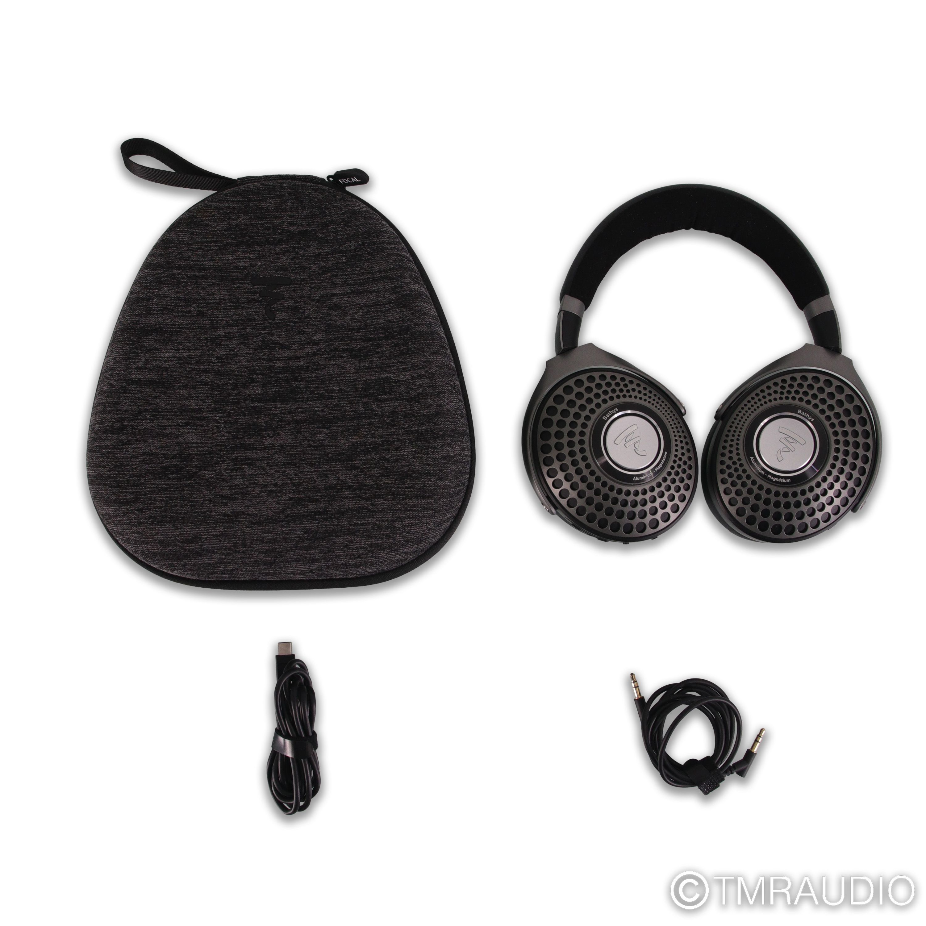ヘッドホン Focal Bathys Black Silver Focal Bathys Wireless Bluetooth Headphones Black/Silver