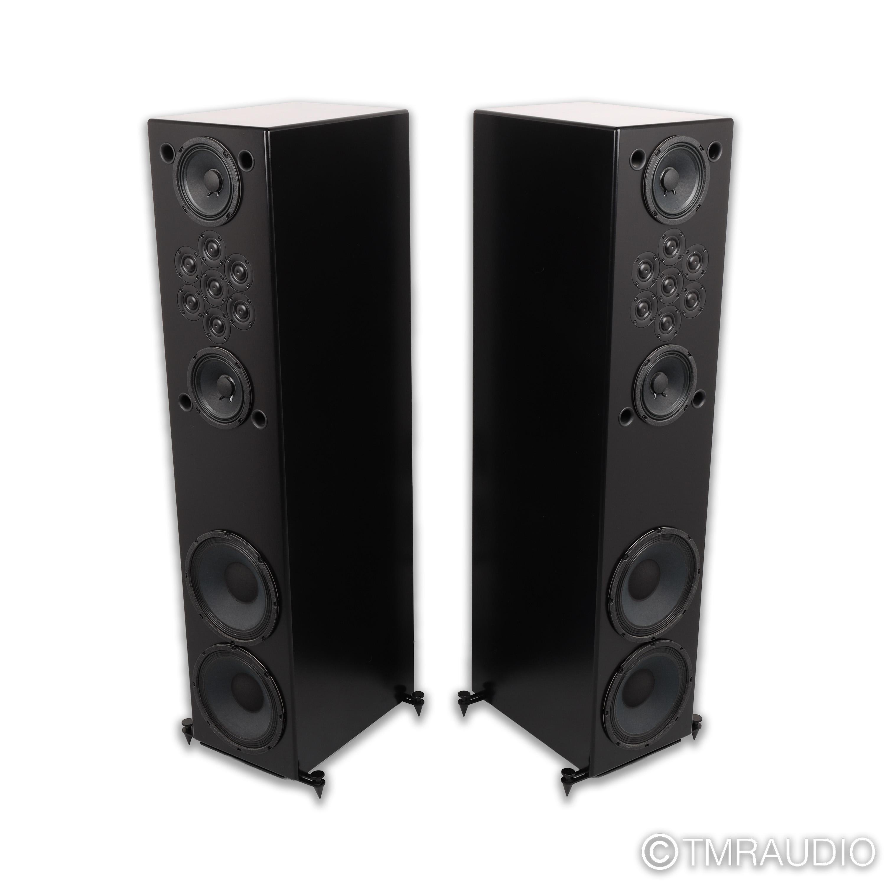Tekton Design Double Impact Floorstanding Speakers; Black Pair - Main Image