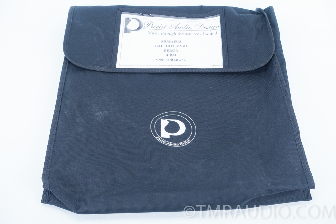 Purist Audio Design Musaeus XLR Cables