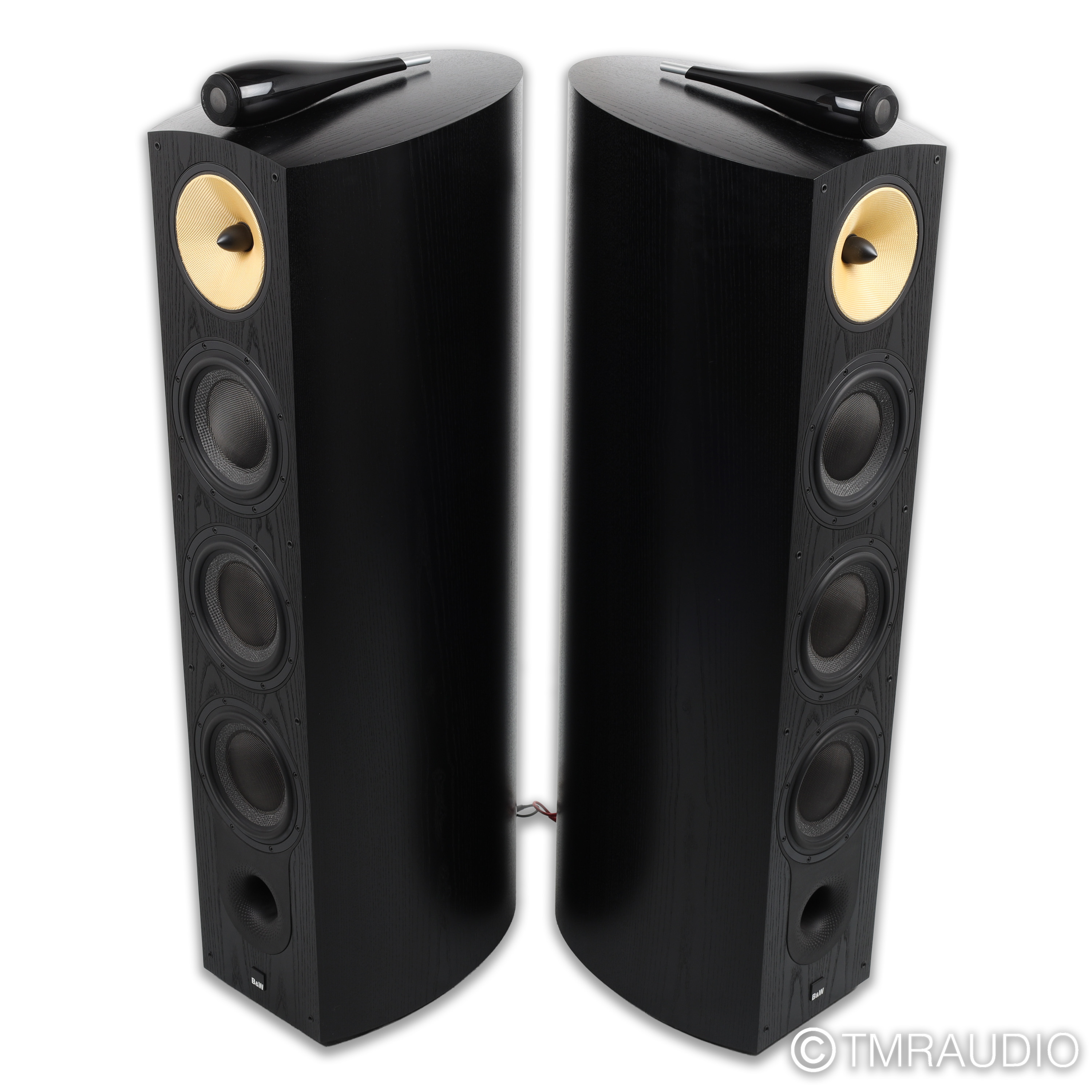 B&W 803D スピーカー Bowers&Wilkins Bowers & Wilkins 803D Floorstanding Speakers; Black Ash Pair - The