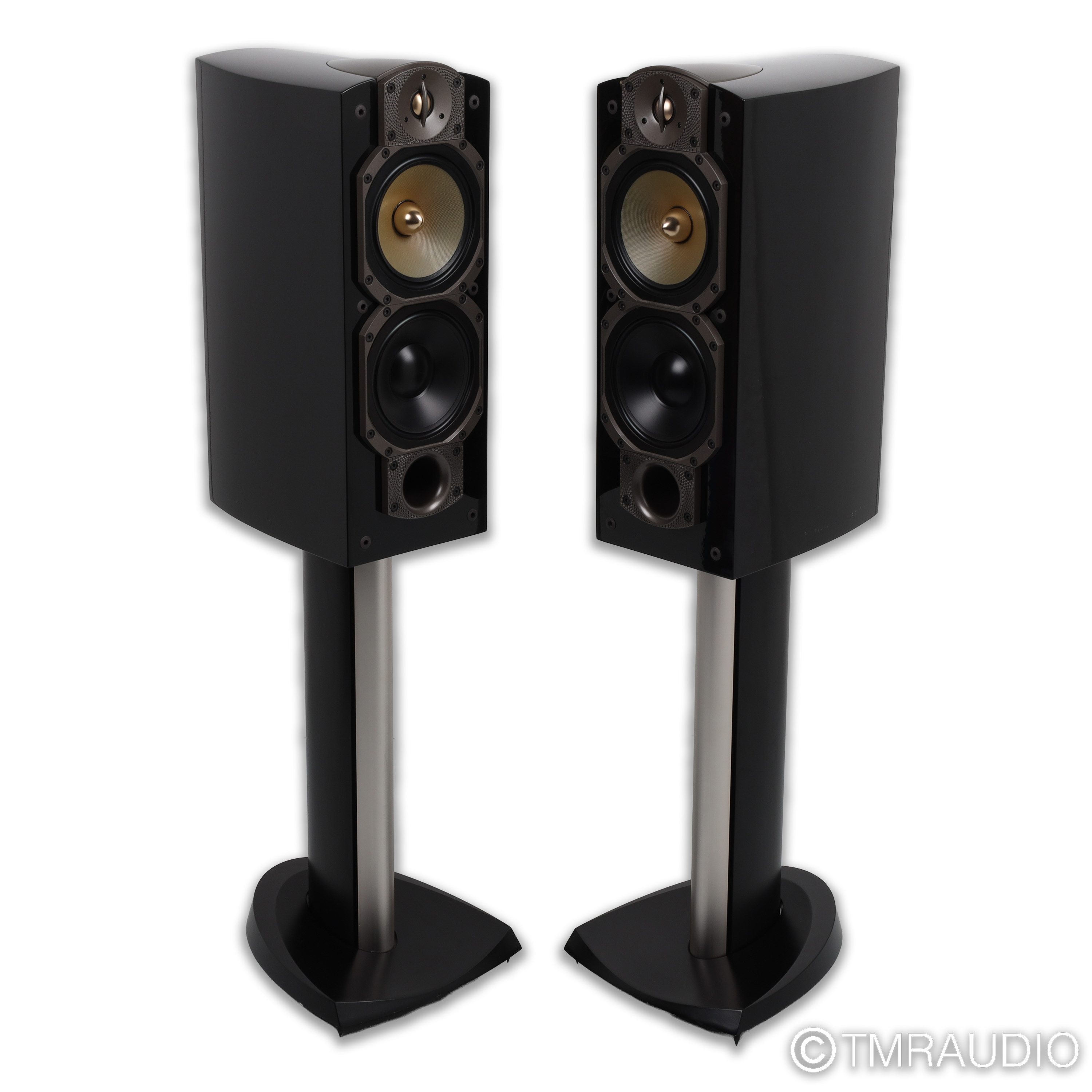 Paradigm Signature S4 Bookshelf Speakers; Gloss Black Pair w