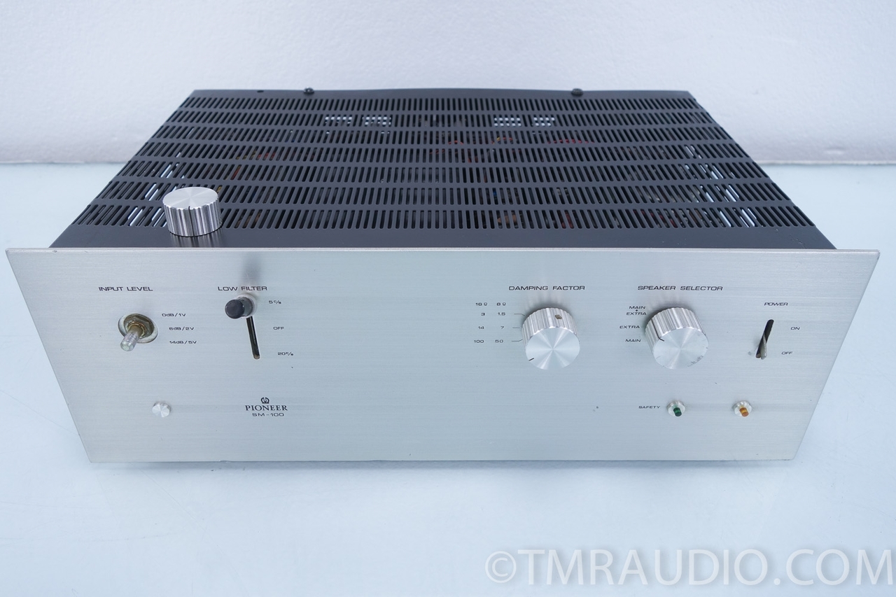 Pioneer SM-100 Vintage Integrated Power Amplifier; Rare