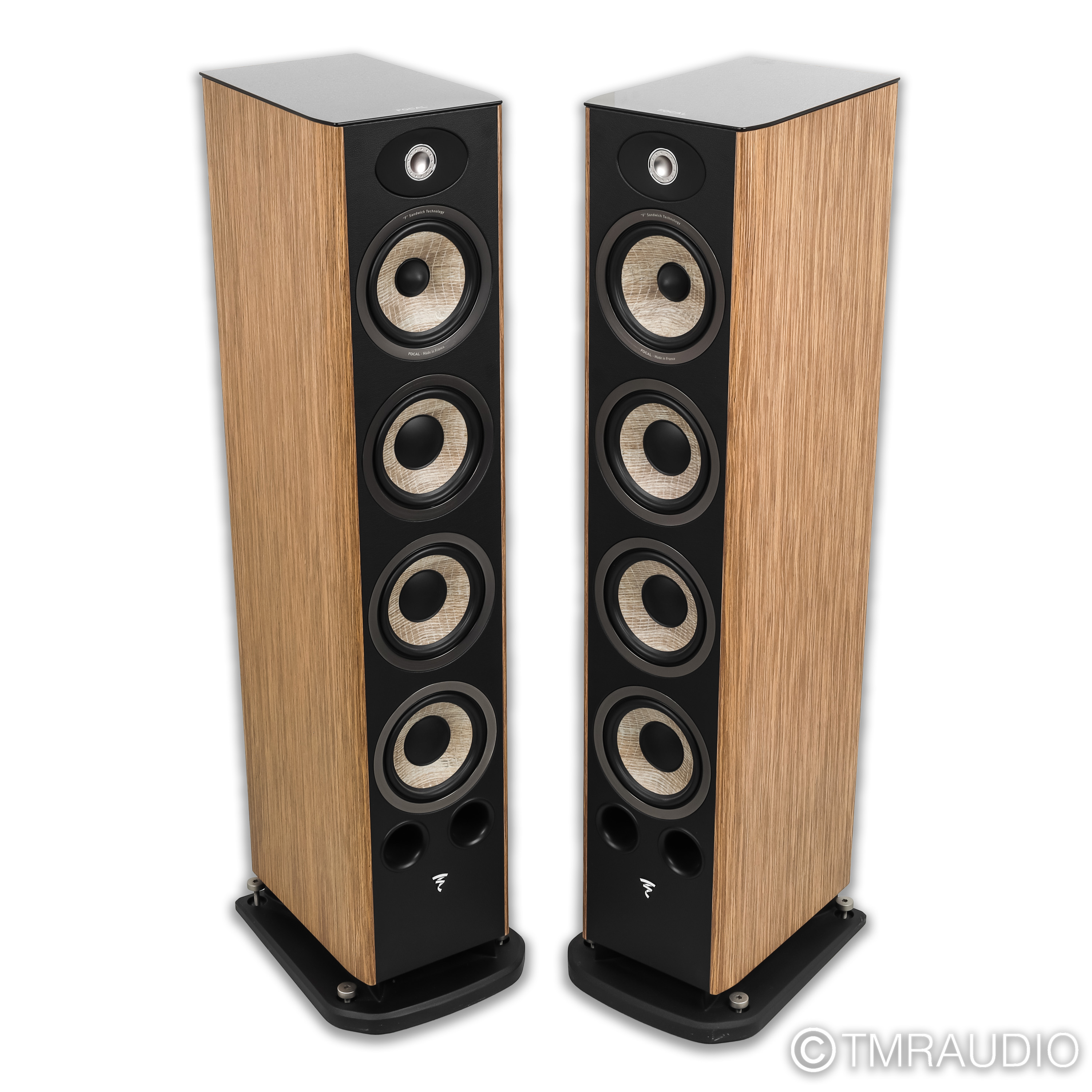 Focal Aria 936 Floorstanding Speakers; Noyer Vinyl Pair