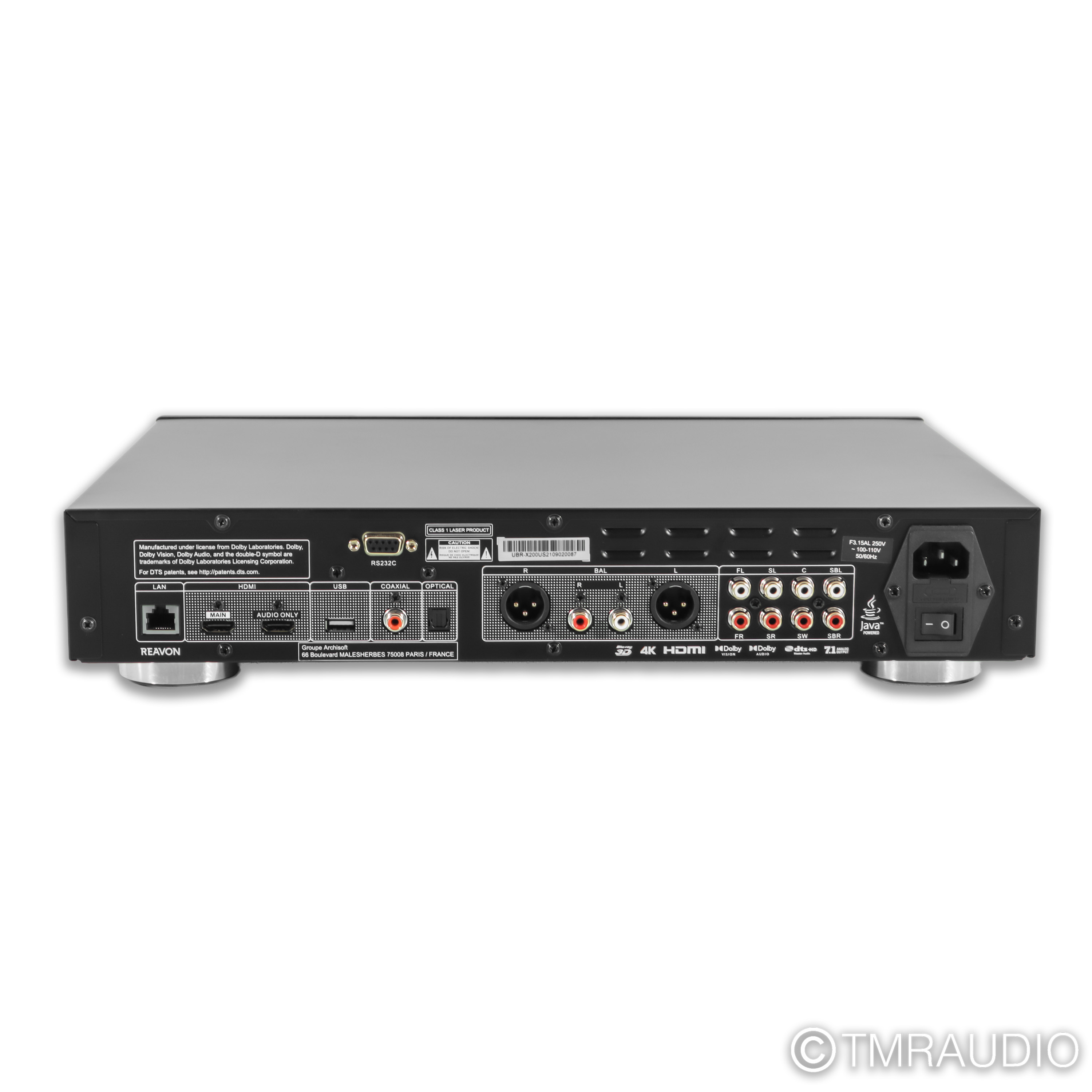 Reavon UBR-X200 UltraHD Universal Blu-ray Player