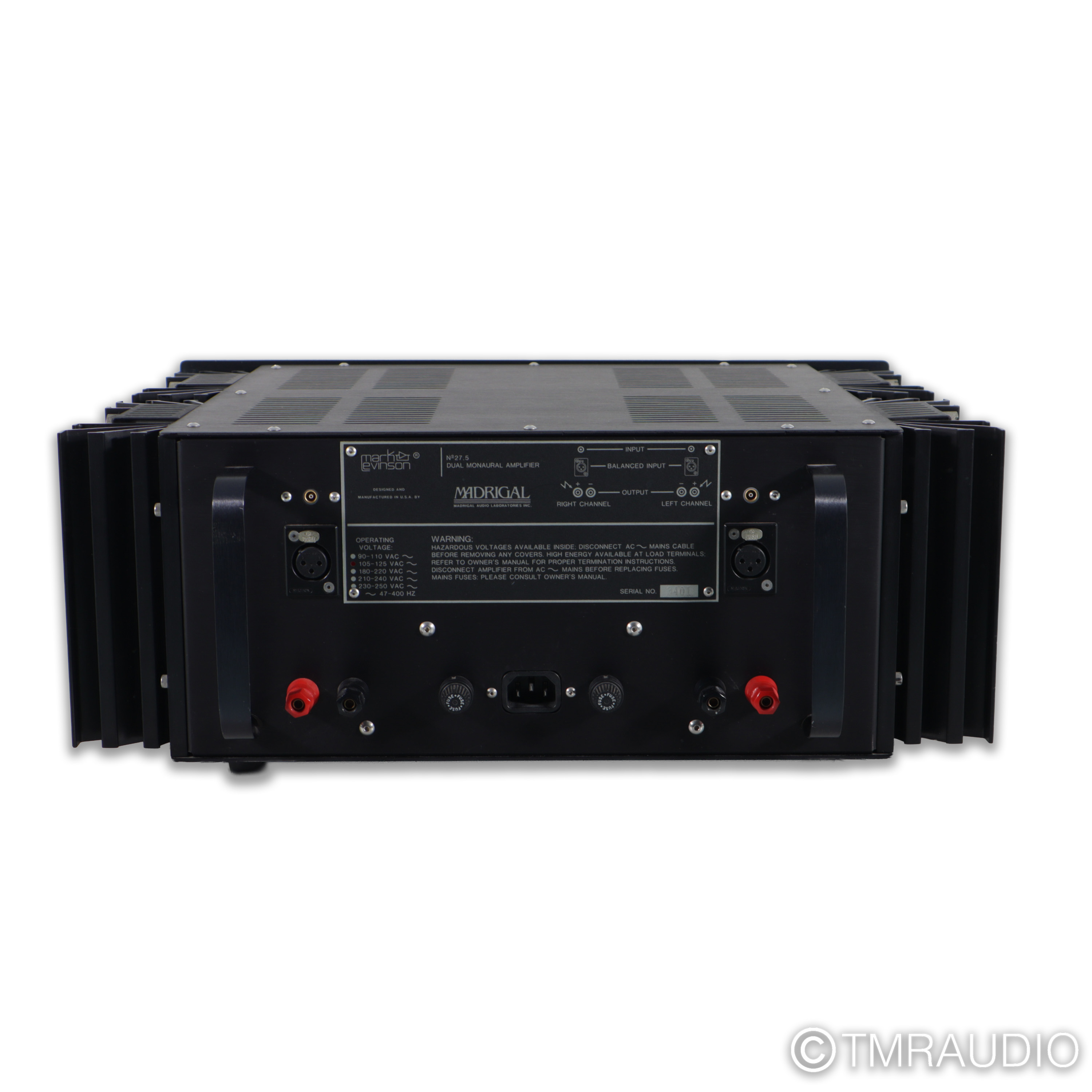 Mark Levinson No. 27.5 Stereo Power Amplifier