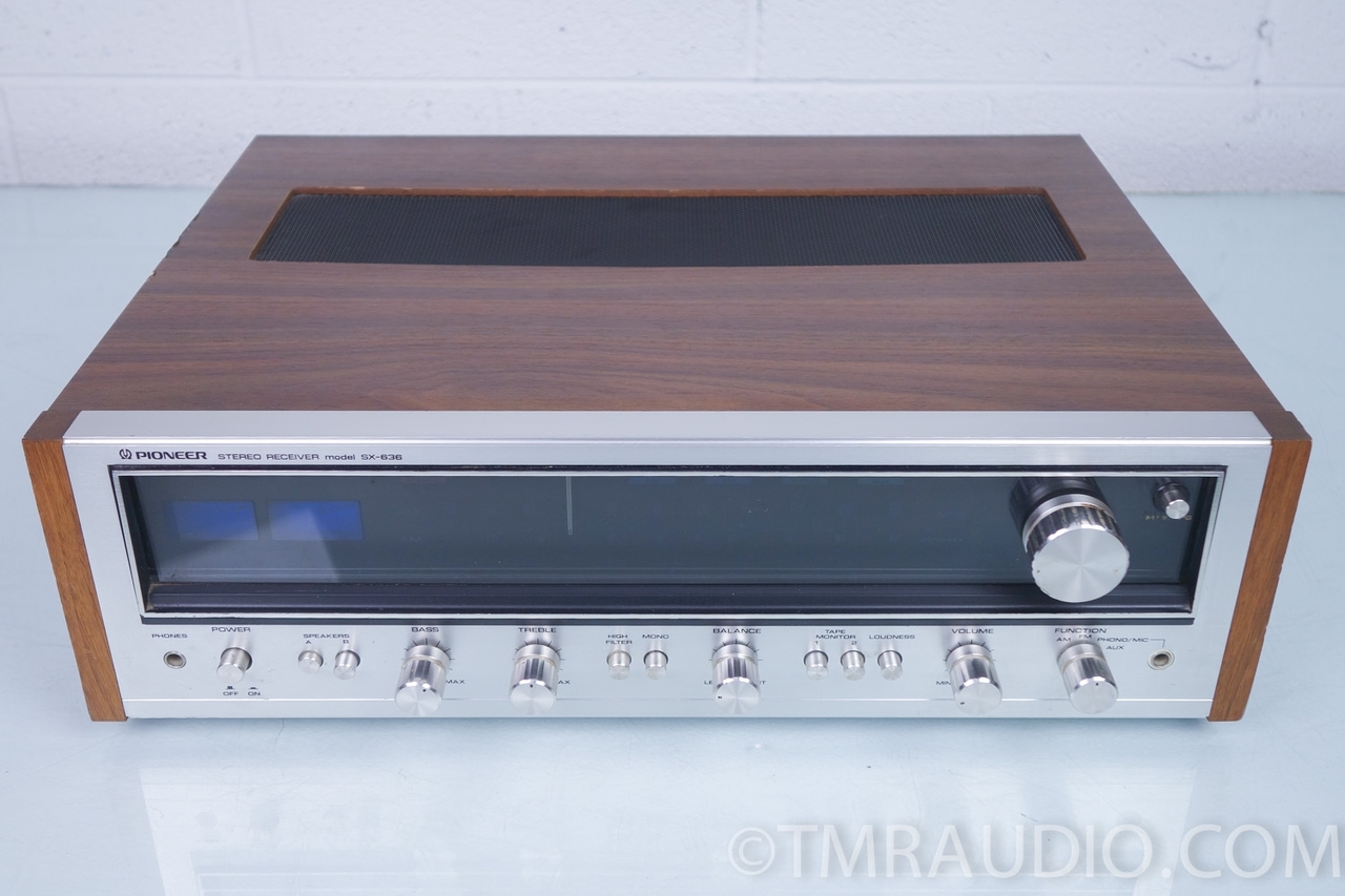 Pioneer SX-636ステレオレシーバー Pioneer SX 636 Receiver,very clean ,Serviced | eBay