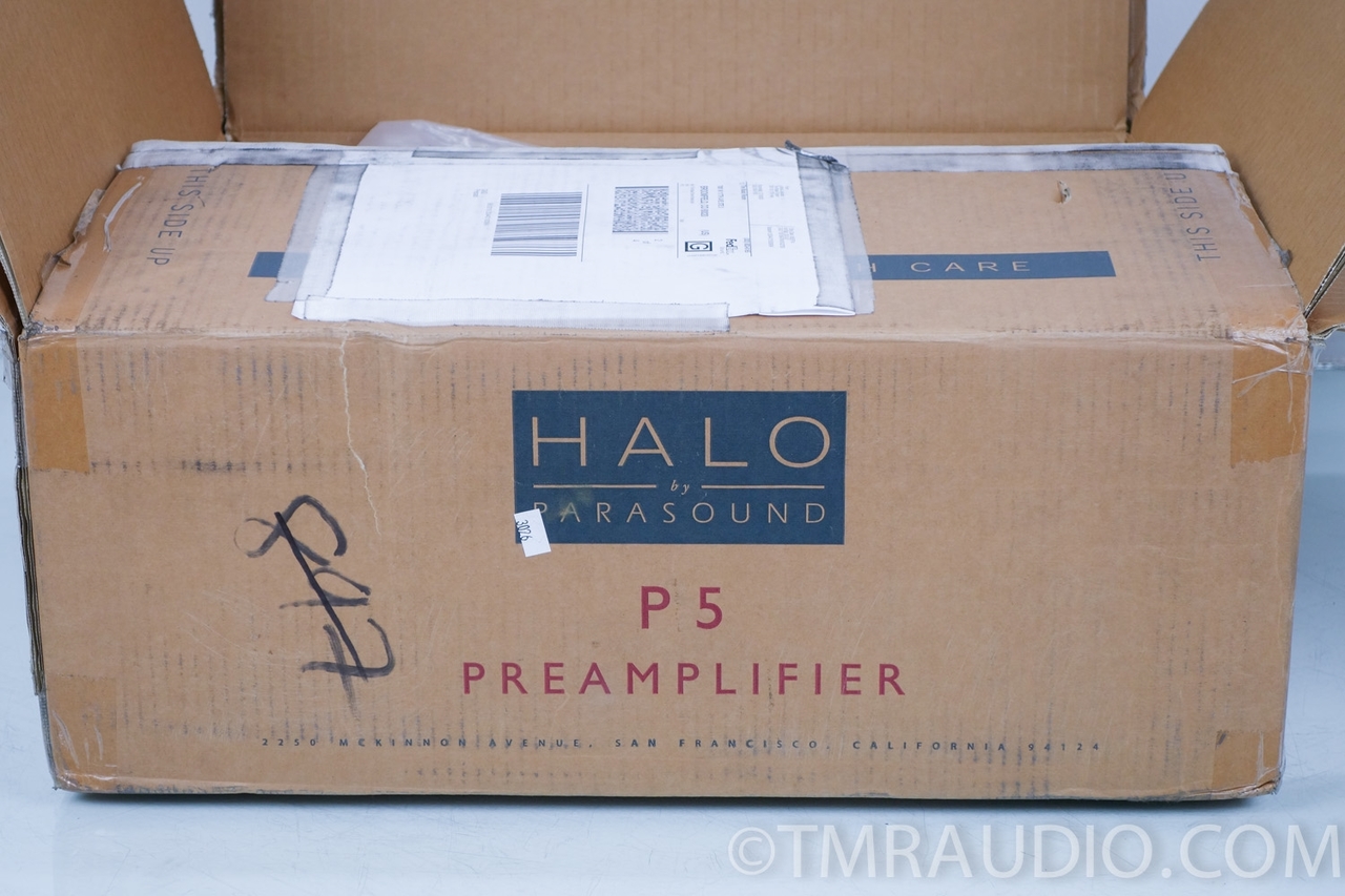 Parasound P5 Stereo Preamplifier; 2.1 Channel Digital Preamp