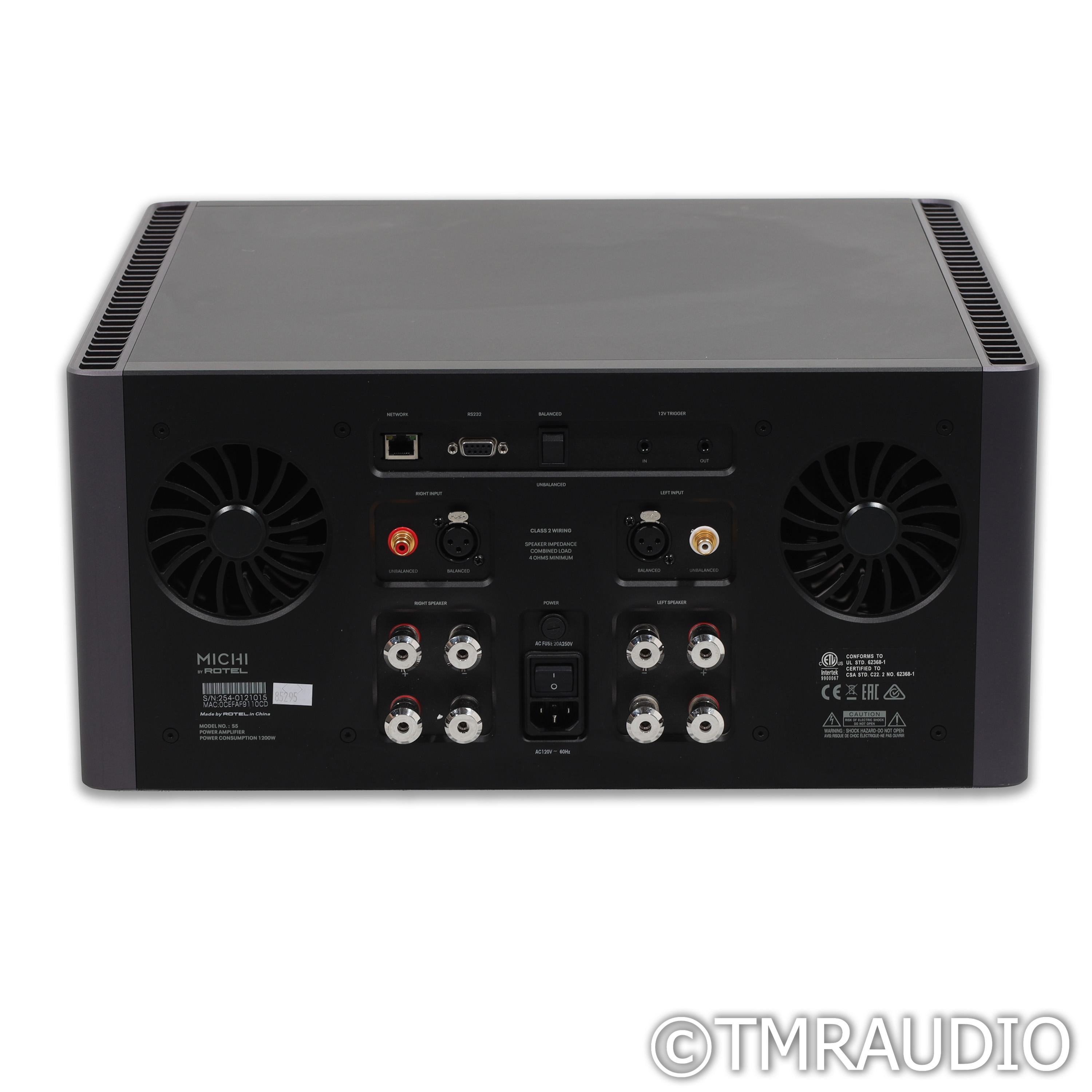 Michi S5 Stereo Power Amplifier (1/1)