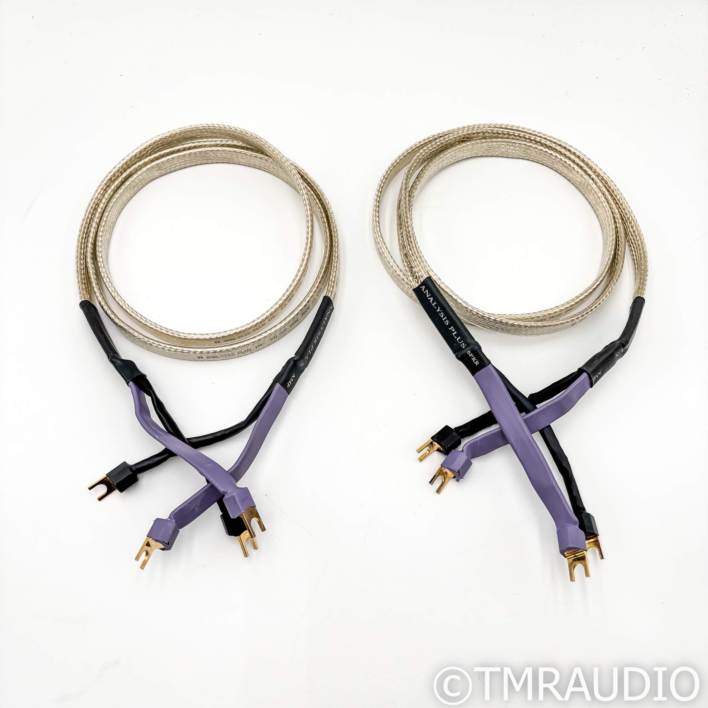 Analysis Plus Big Silver Oval Speaker Cables; 6ft Pair - The Music