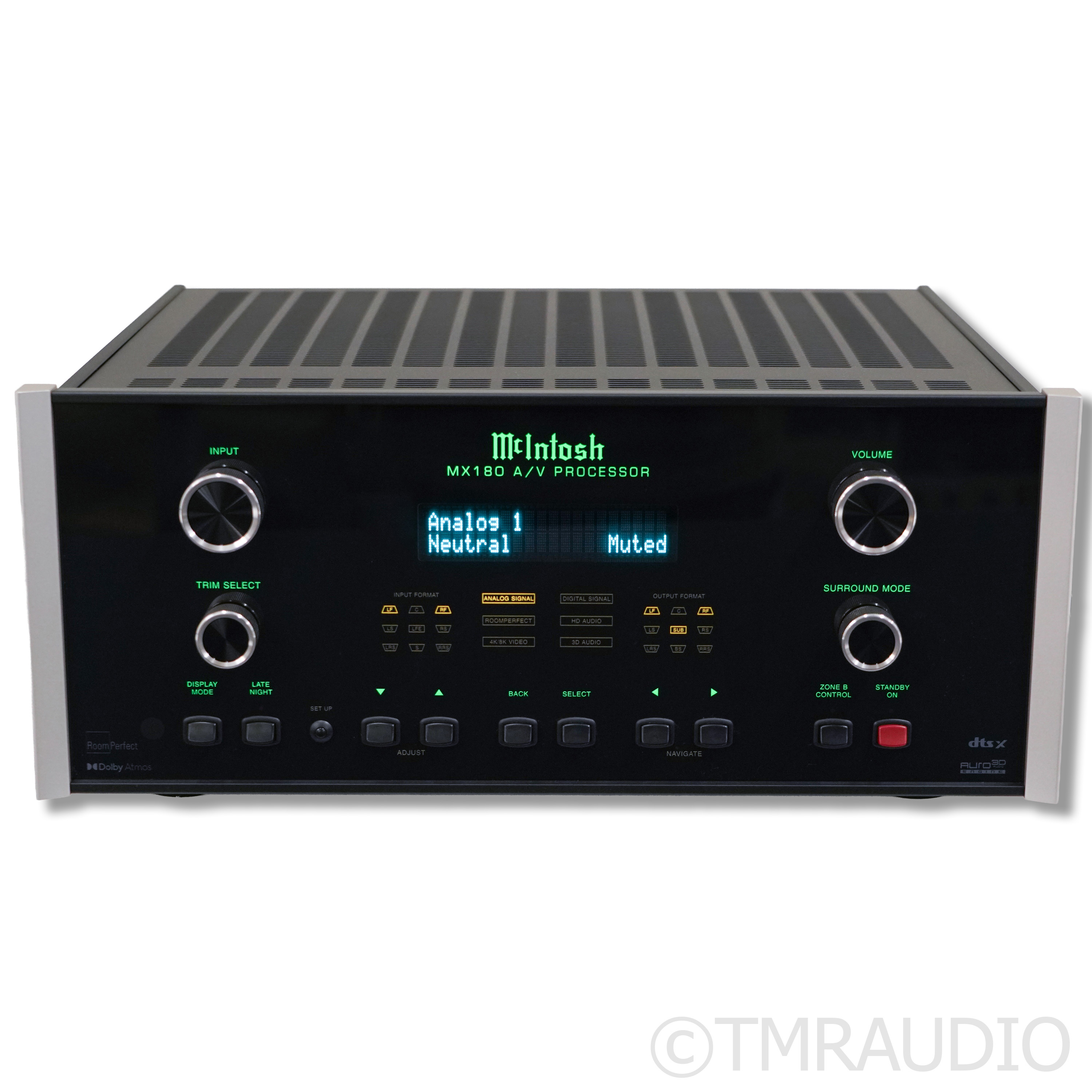 Used McIntosh MX180 15.1 Channel Surround Processor - The Music Room