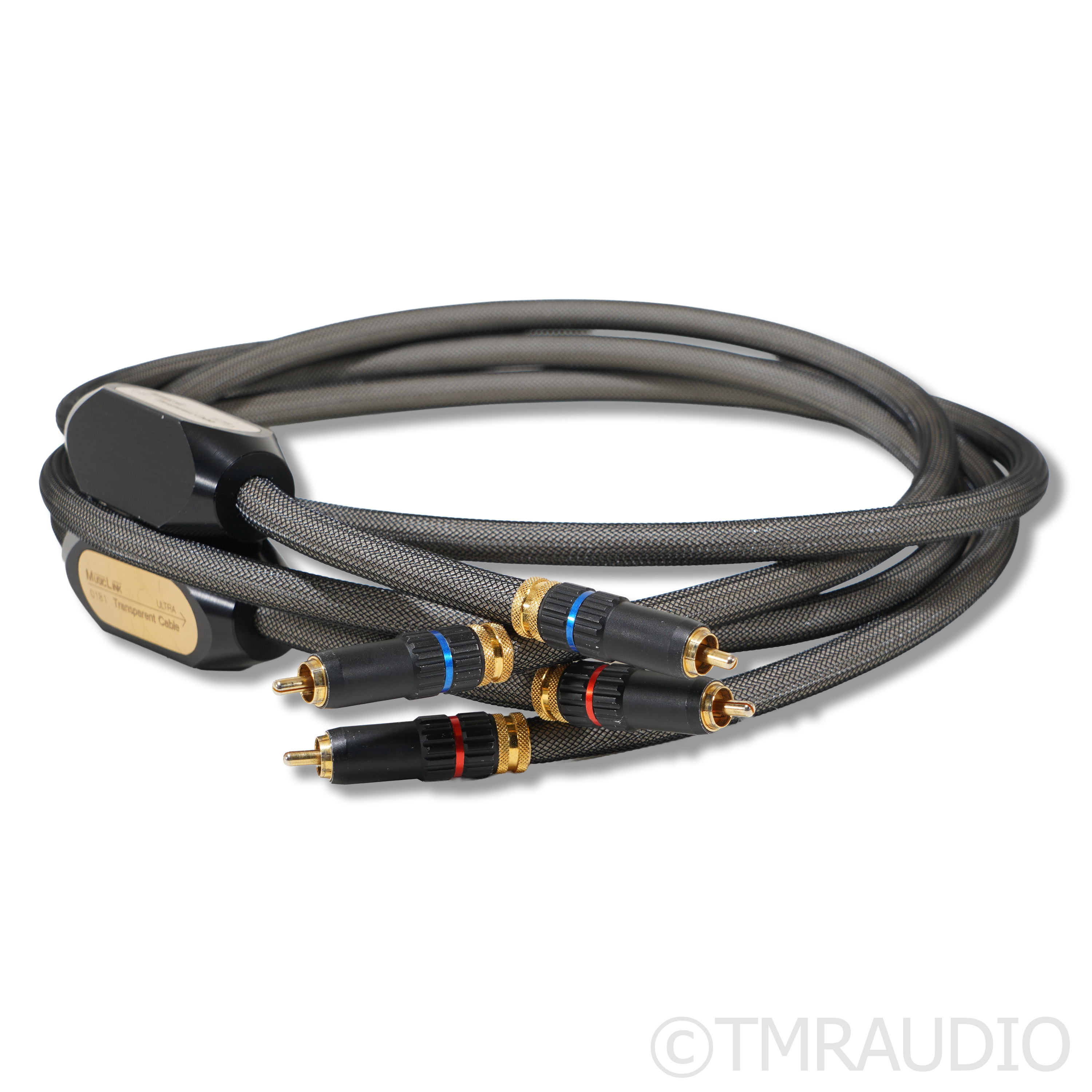 Used Transparent Audio MusicLink Ultra RCA Cables - The Music Room