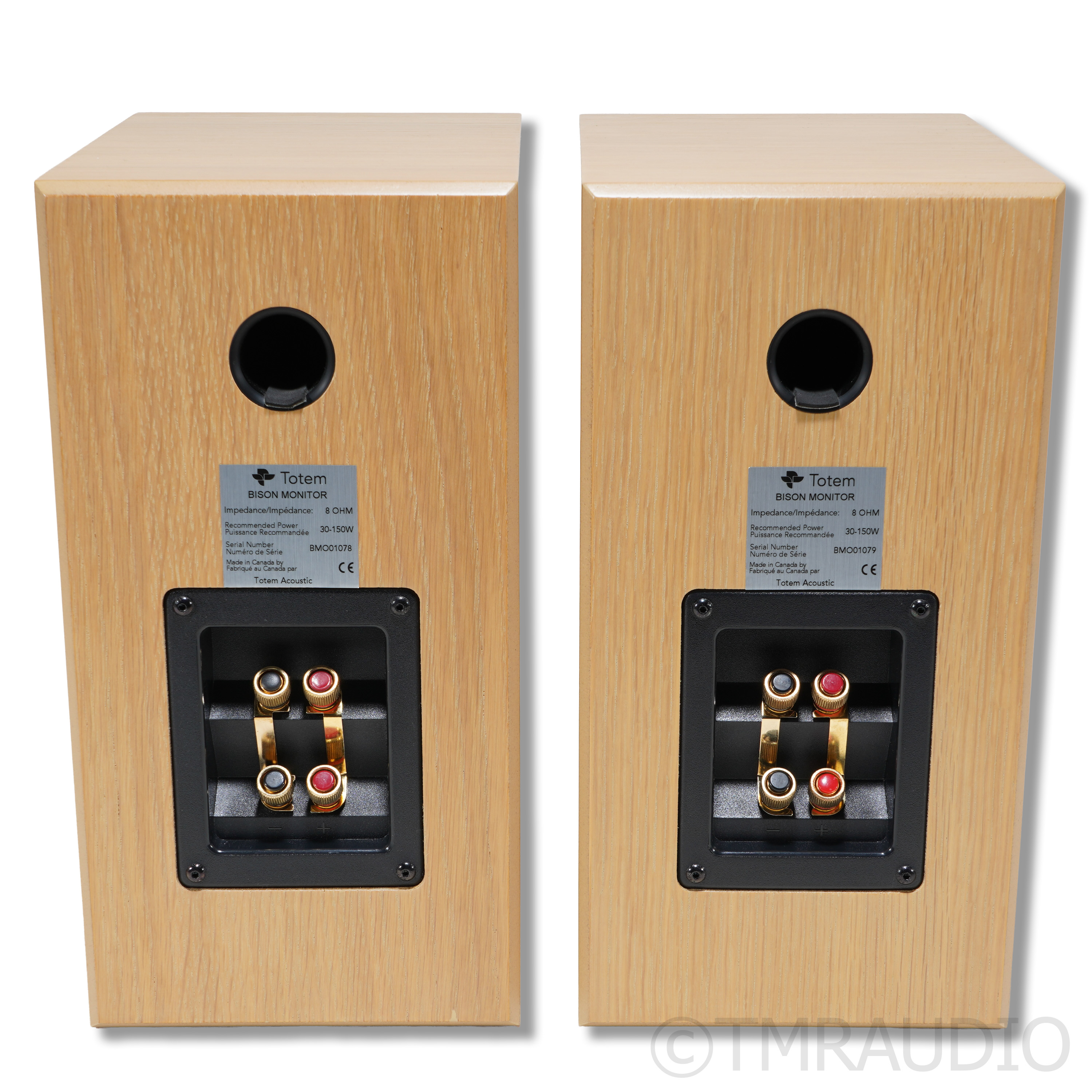 Used Totem Acoustic Bison Monitor Bookshelf Speakers - The Music Room