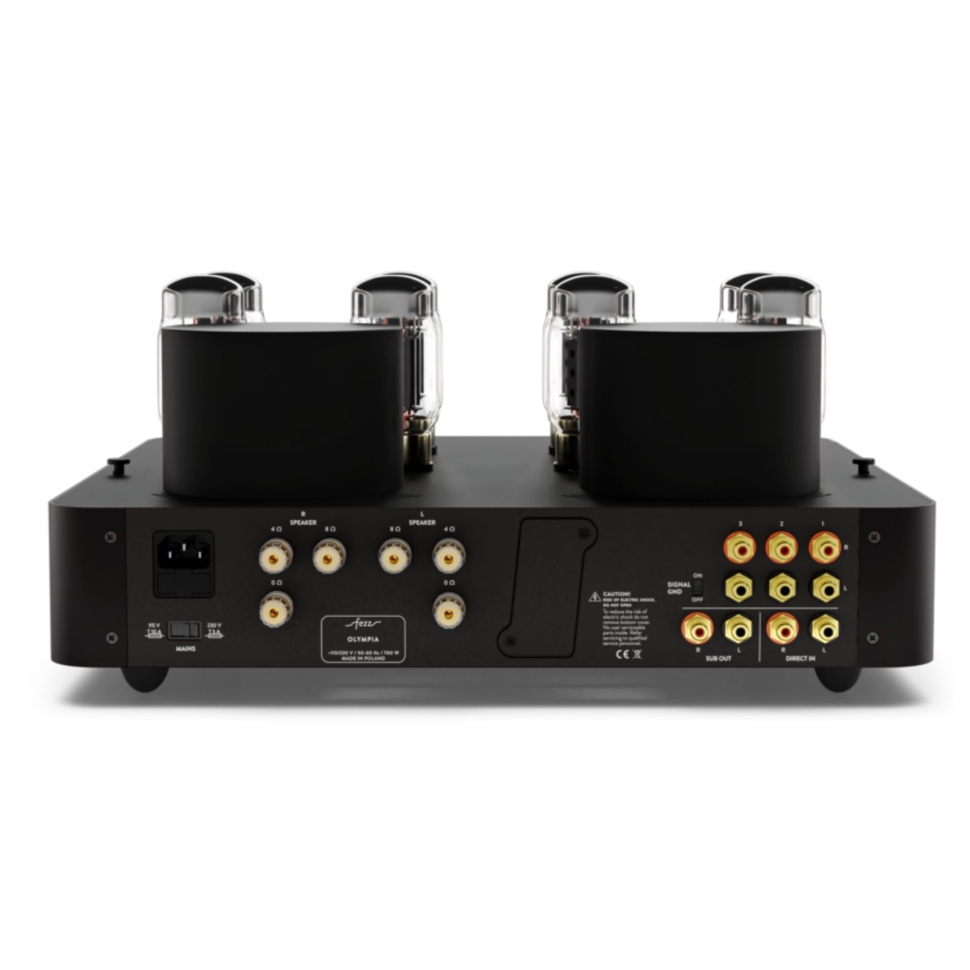 Fezz Olympia Dual Mono Tube Integrated Amplifier - The Music Room