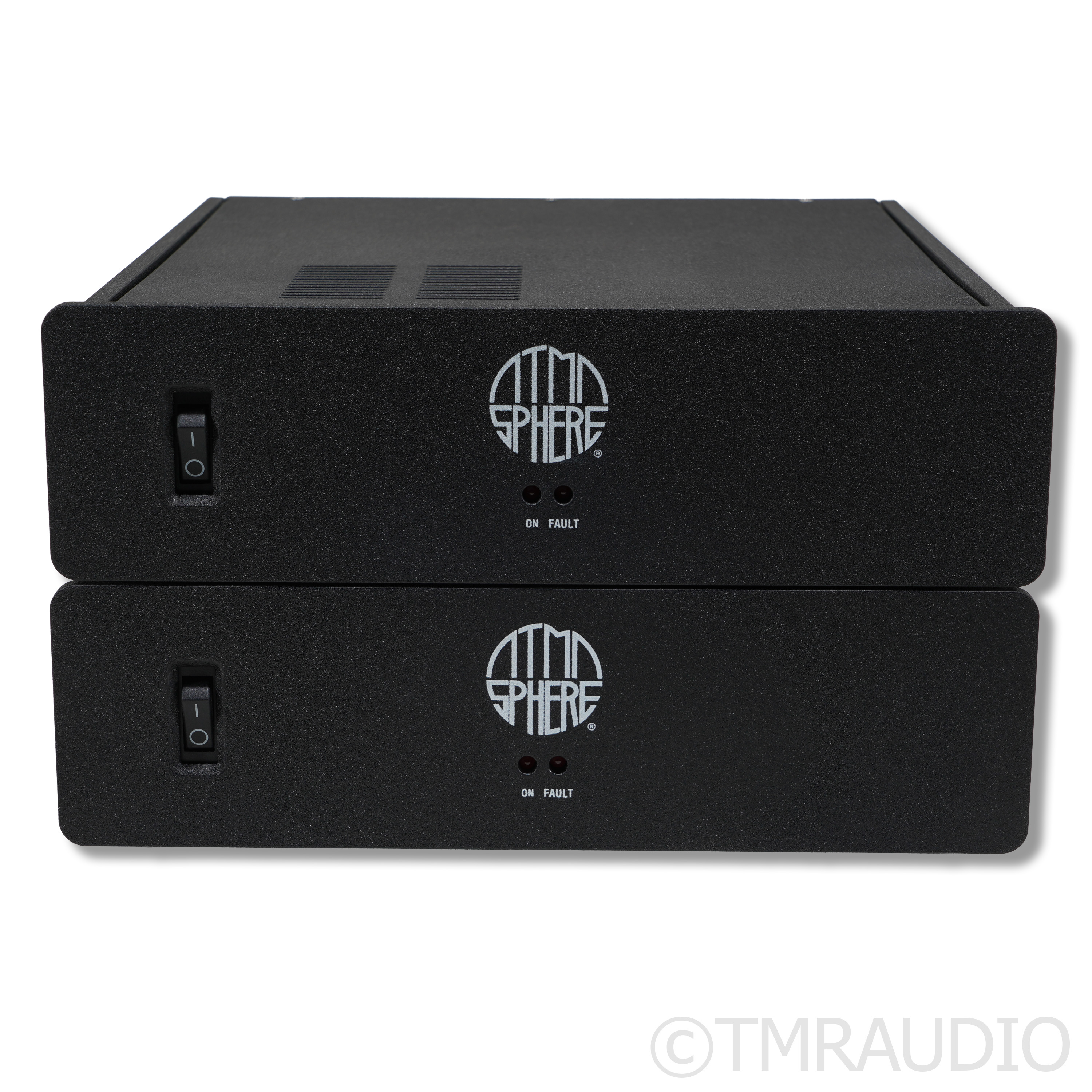Blocs Mono Atma Sphere Class D - 2x100W - Amplificateur Audio Argenté