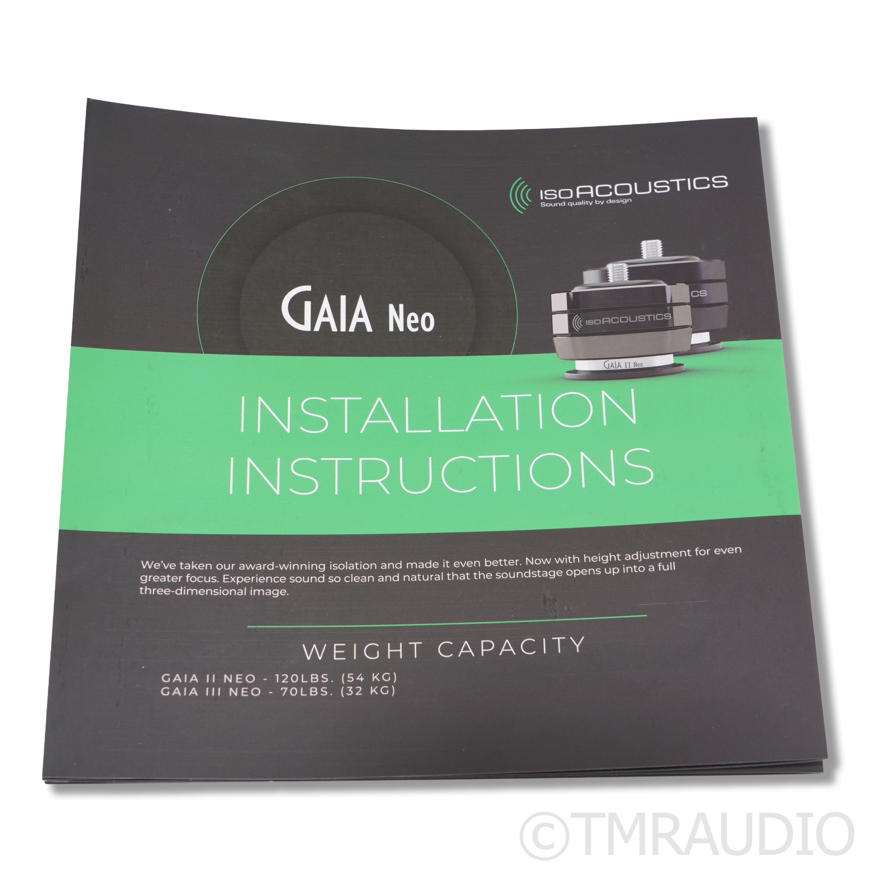 Used IsoAcoustics Gaia II Neo Isolators, Set of 4 (Open Box) - The