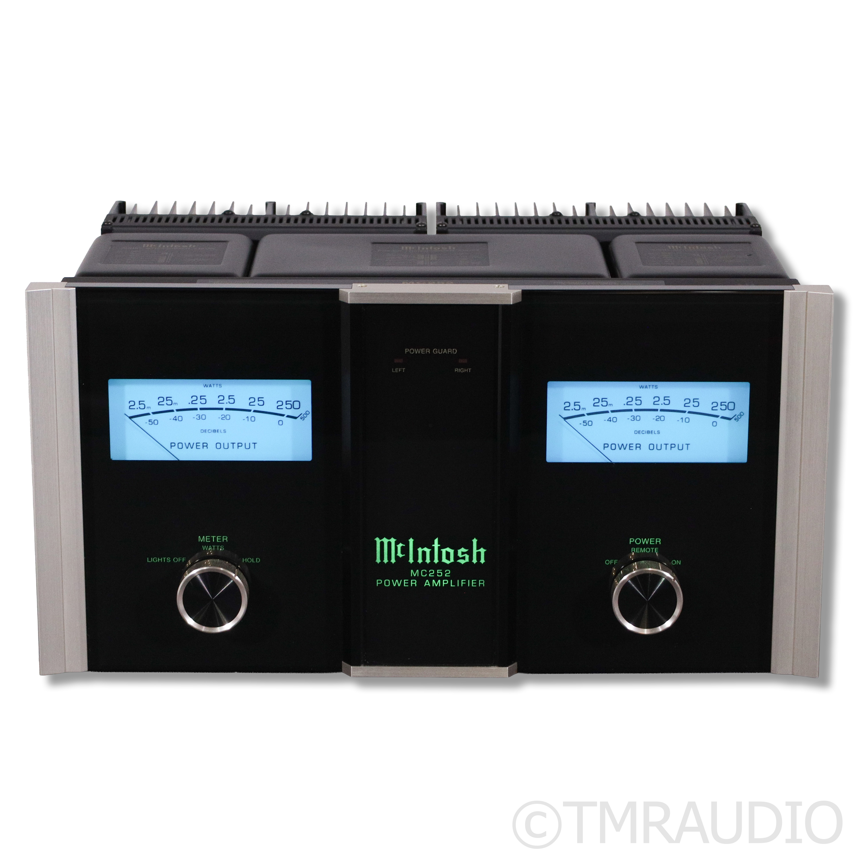Used McIntosh MC252 Stereo Power Amplifier - The Music Room