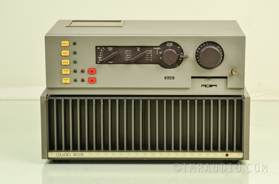 Quad 405 Amplifier and 44 Preamplifier Set; Preamp / Amp
