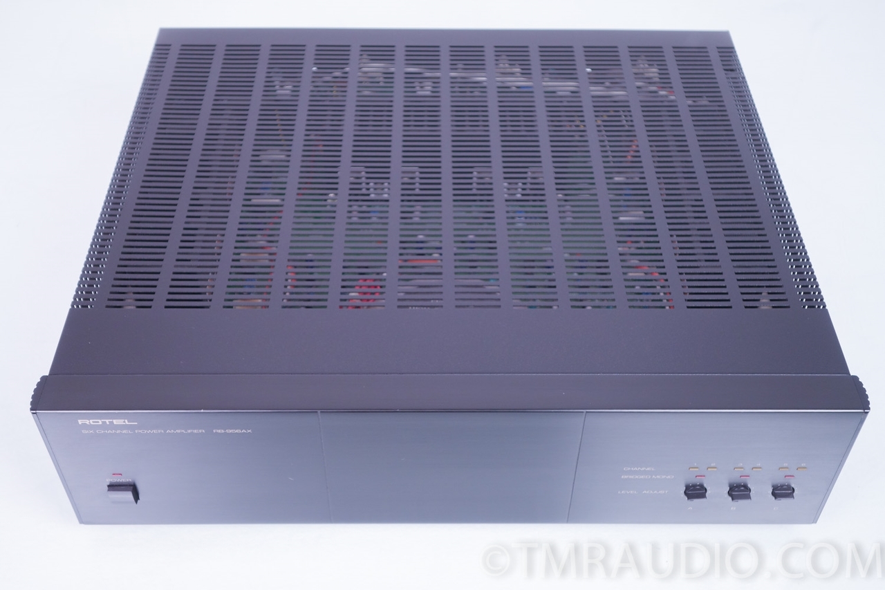 Ampli HIFI Rotel RB-956AX – Puissance Noir, Révisé, Garanti 1 An