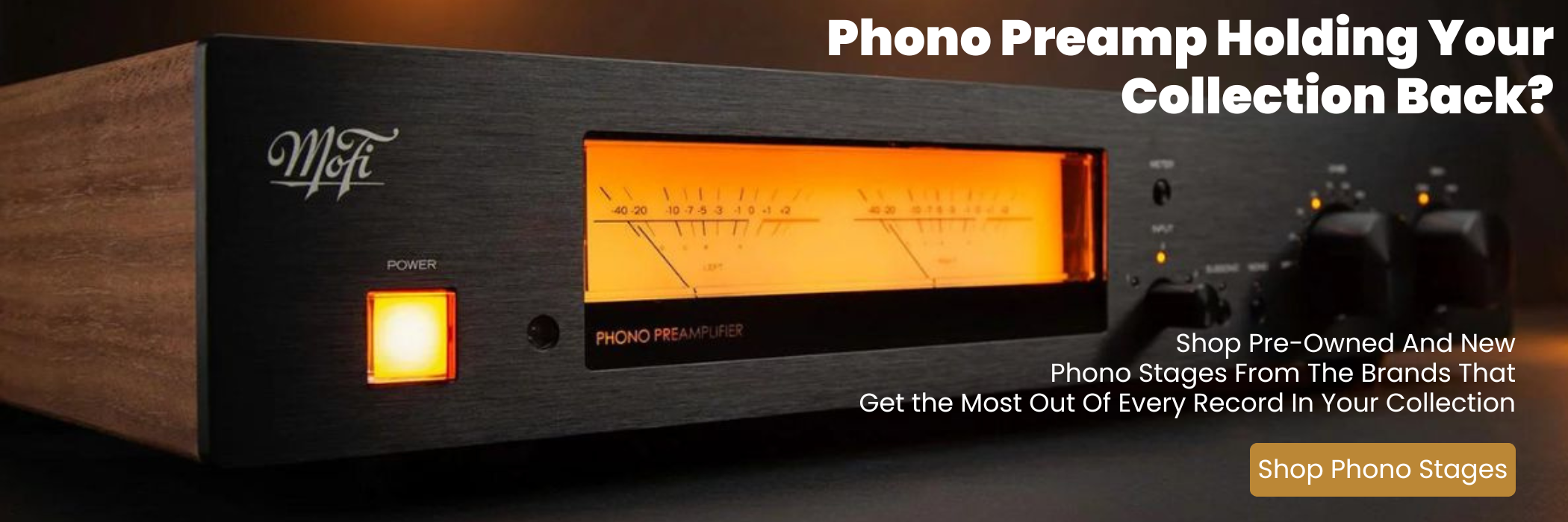MoFi phono preamplifier
