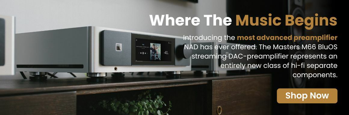 NAD Masters M66 BluOS Streaming DAC Preamplifier