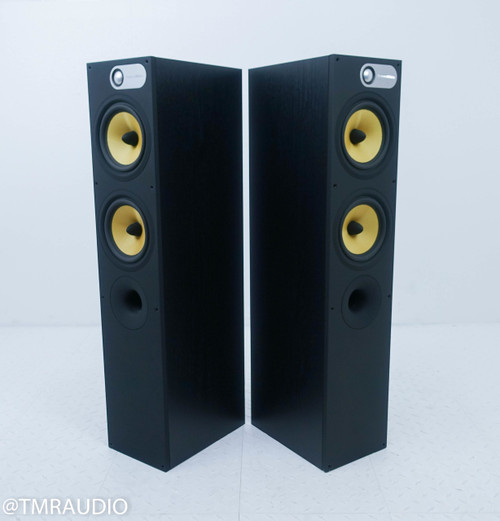 B&W 684 Floorstanding Speakers; Black Ash Pair; Bowers