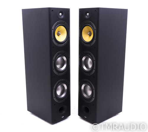 B&W DM604 S3 Floorstanding Speakers; Black Ash Pair; DM-604S3 - The ...