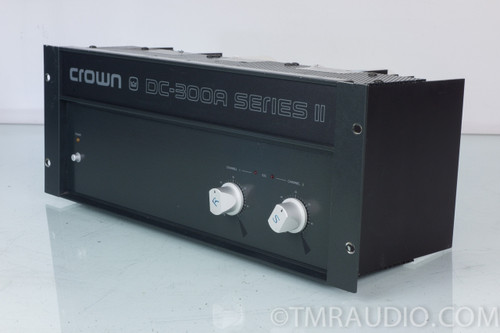 Crown DC-300a Series ii Vintage Stereo Power Amplifier