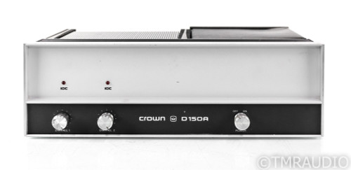 アンプ CROWN D-150Vintage Stereo PowerAmplifier Crown D-150 Vintage 1970s 70W Dual Channel Power Amplifier
