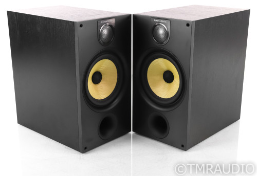 B&W 685 S2 Bookshelf Speakers; 685S2; Black Ash Pair - The Music Room