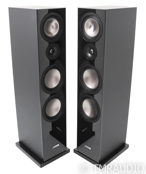 Speakers; Canton 90 DC Floorstanding (Closeout) Black The Chrono Music Room - Pair