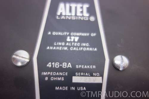 ◇大感謝祭!! ALTEC LANSING 416-8A ペア m0o4358 - スピーカー 