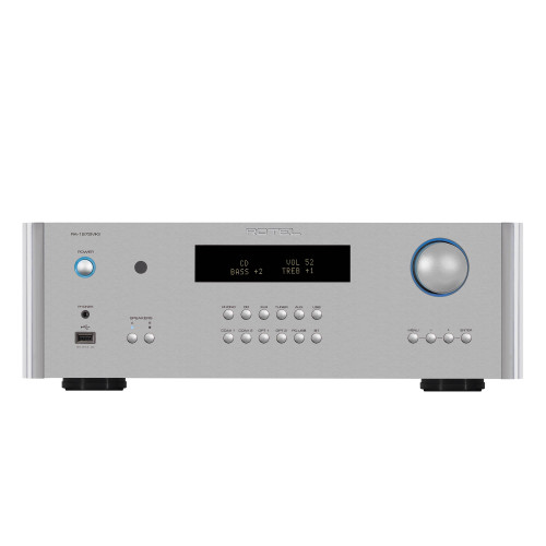Rotel RA-1572 Mkll Stereo Integrated Amplifier, silver finish