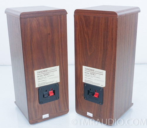 Koss M80 Plus Vintage Bookshelf Speakers - The Music Room