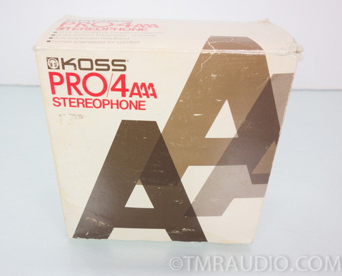 Koss Pro4AAA Titanium Stereophone / Headphones in Factory Box (vintage)